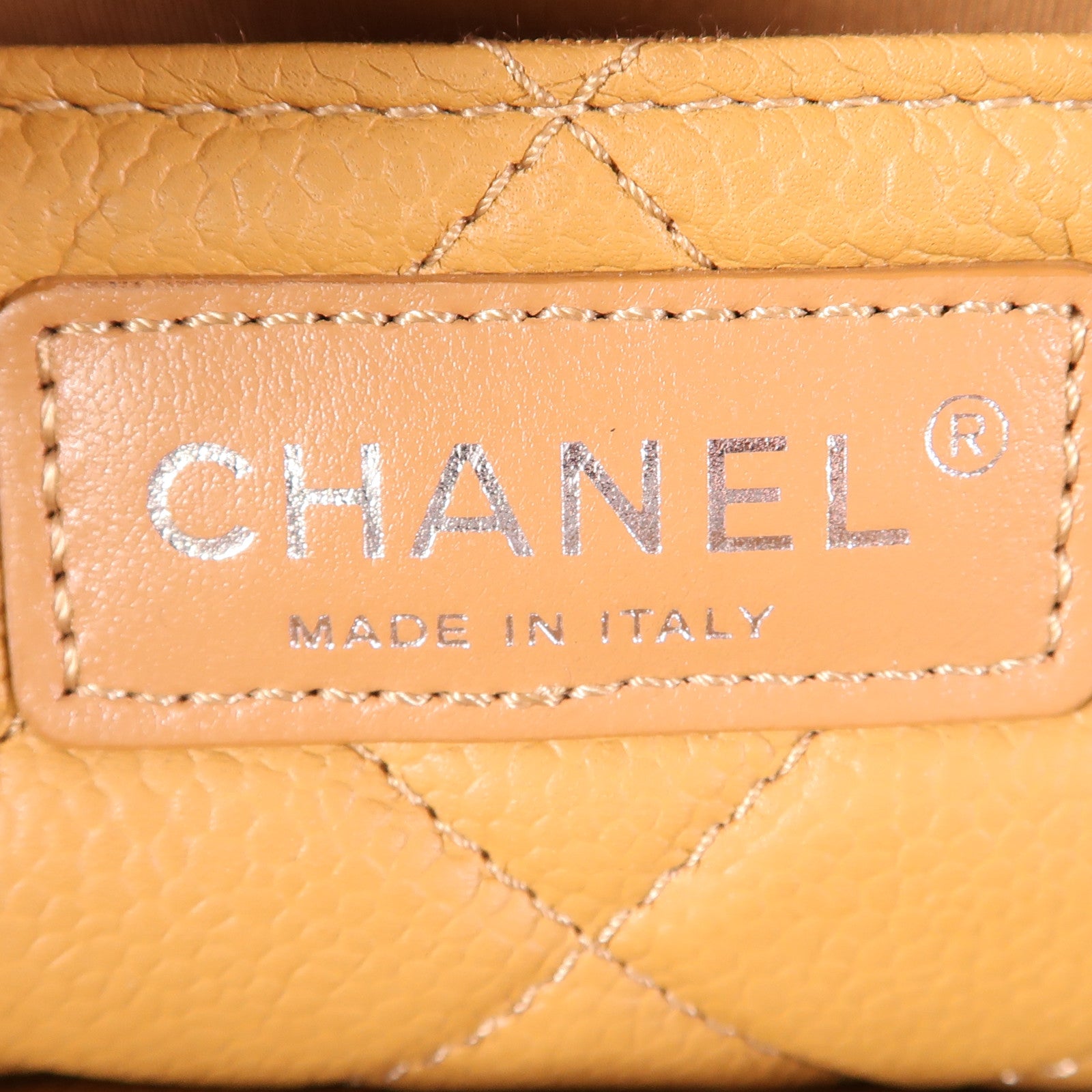 CHANEL 牛皮皮革Shoulder Bag銀扣手挽肩背兩用袋