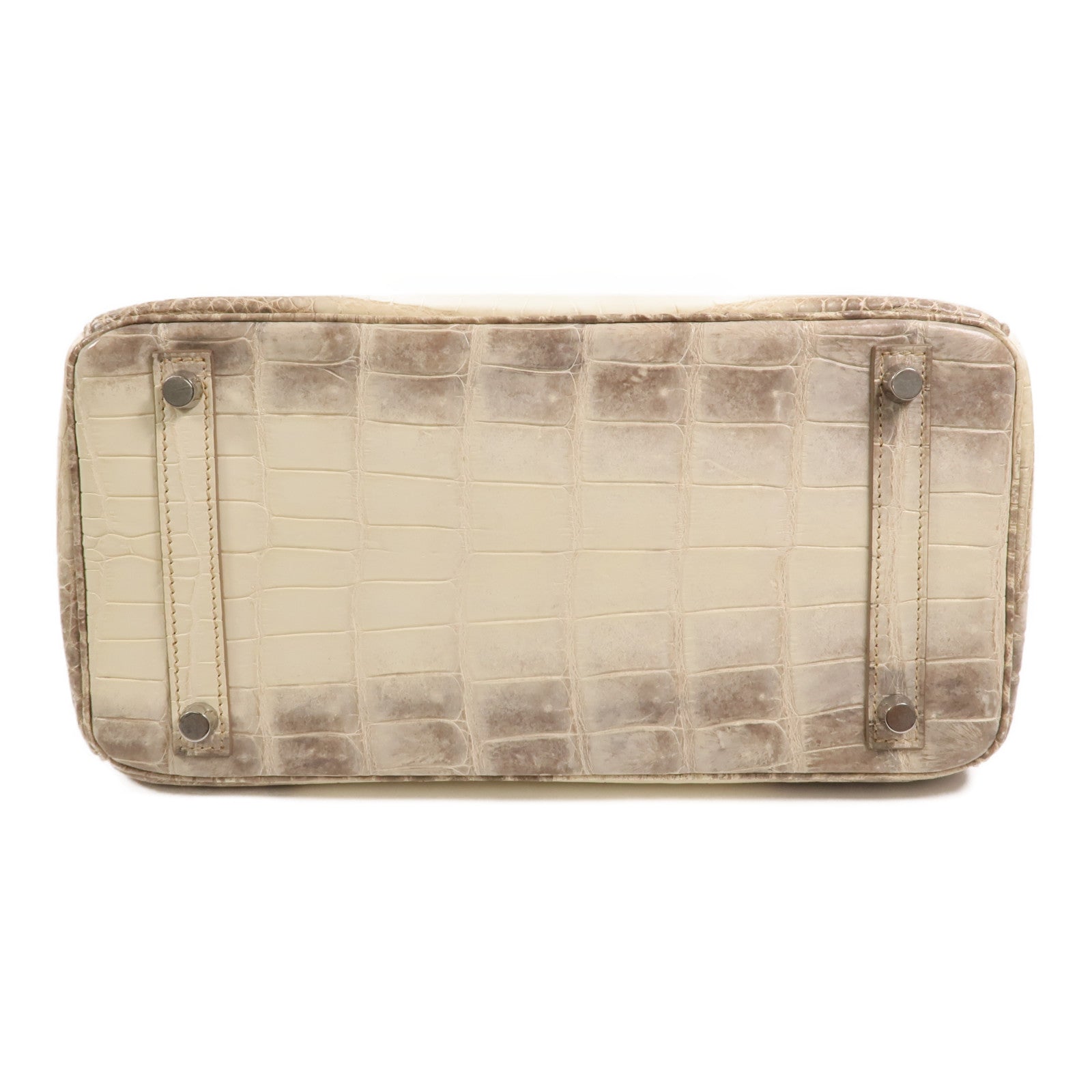 HERMES 【激減優惠】Niloticus Crocodile皮革 Birkin 30Himalaya手挽袋Mousse