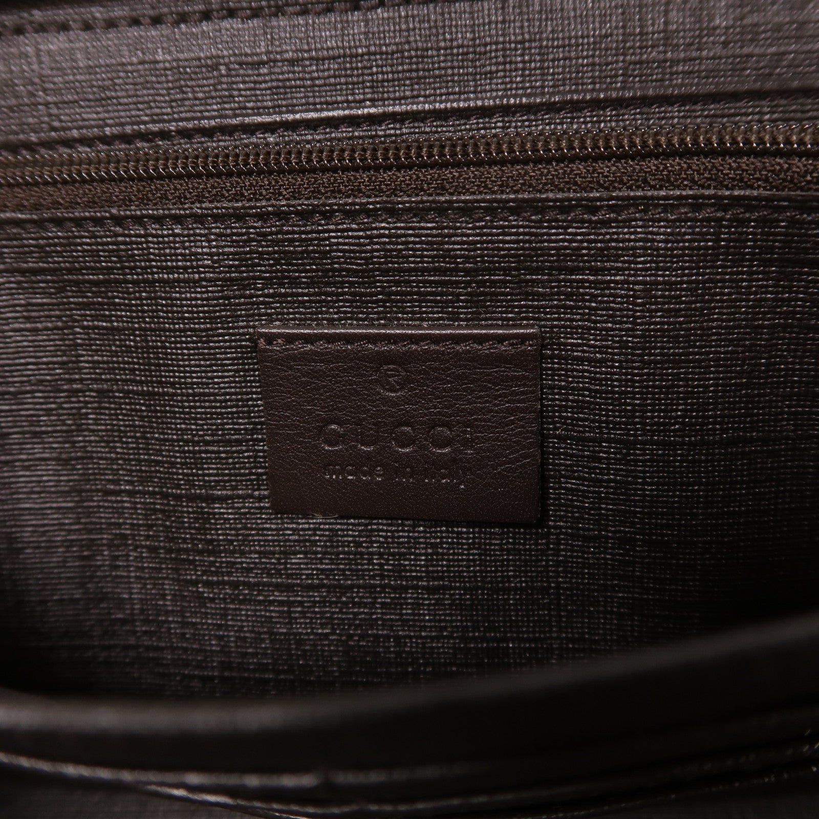 GUCCI 塗層帆布Zipper Long Wallet金扣長錢包啡色