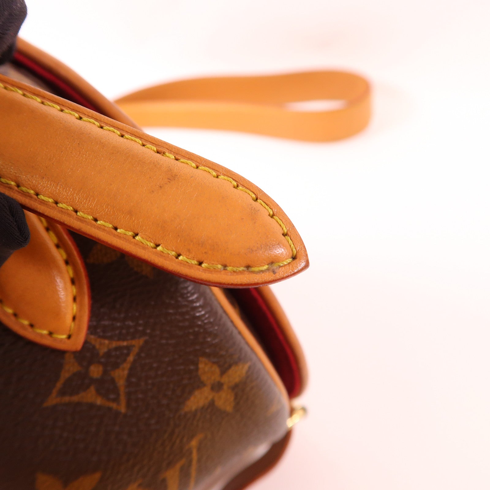 LOUIS VUITTON Monogram Tambourin金扣肩背袋