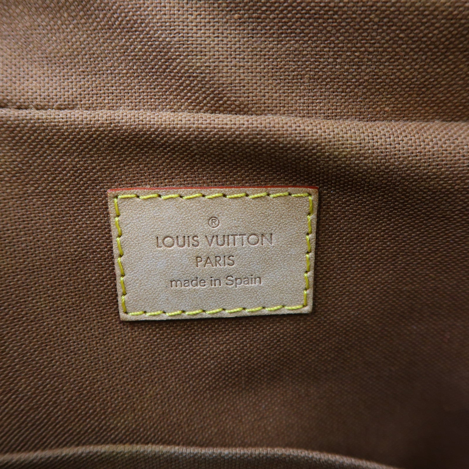 LOUIS VUITTON Monogram Sac Bosphore金扣手挽肩背兩用袋啡色