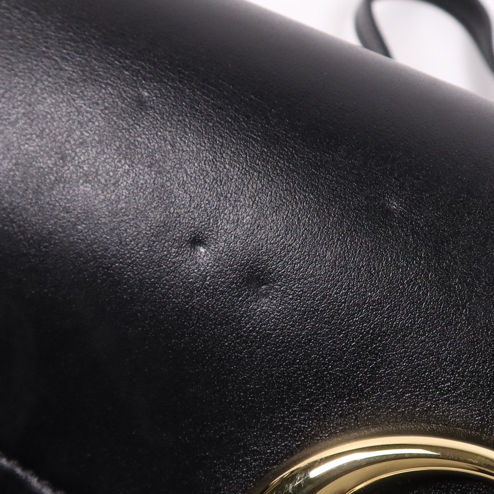 Chloe 牛皮皮革C Bag金扣鏈帶肩背袋