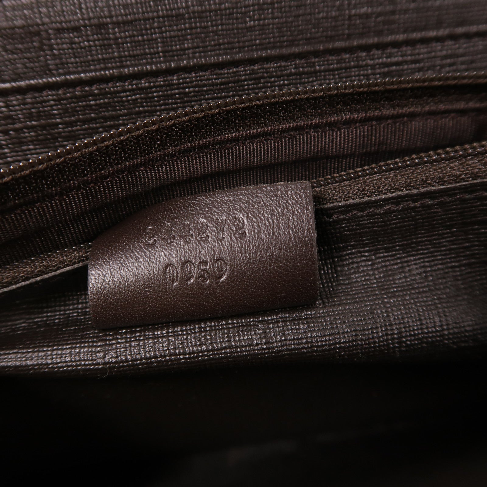 GUCCI 塗層帆布Zipper Long Wallet金扣長錢包啡色
