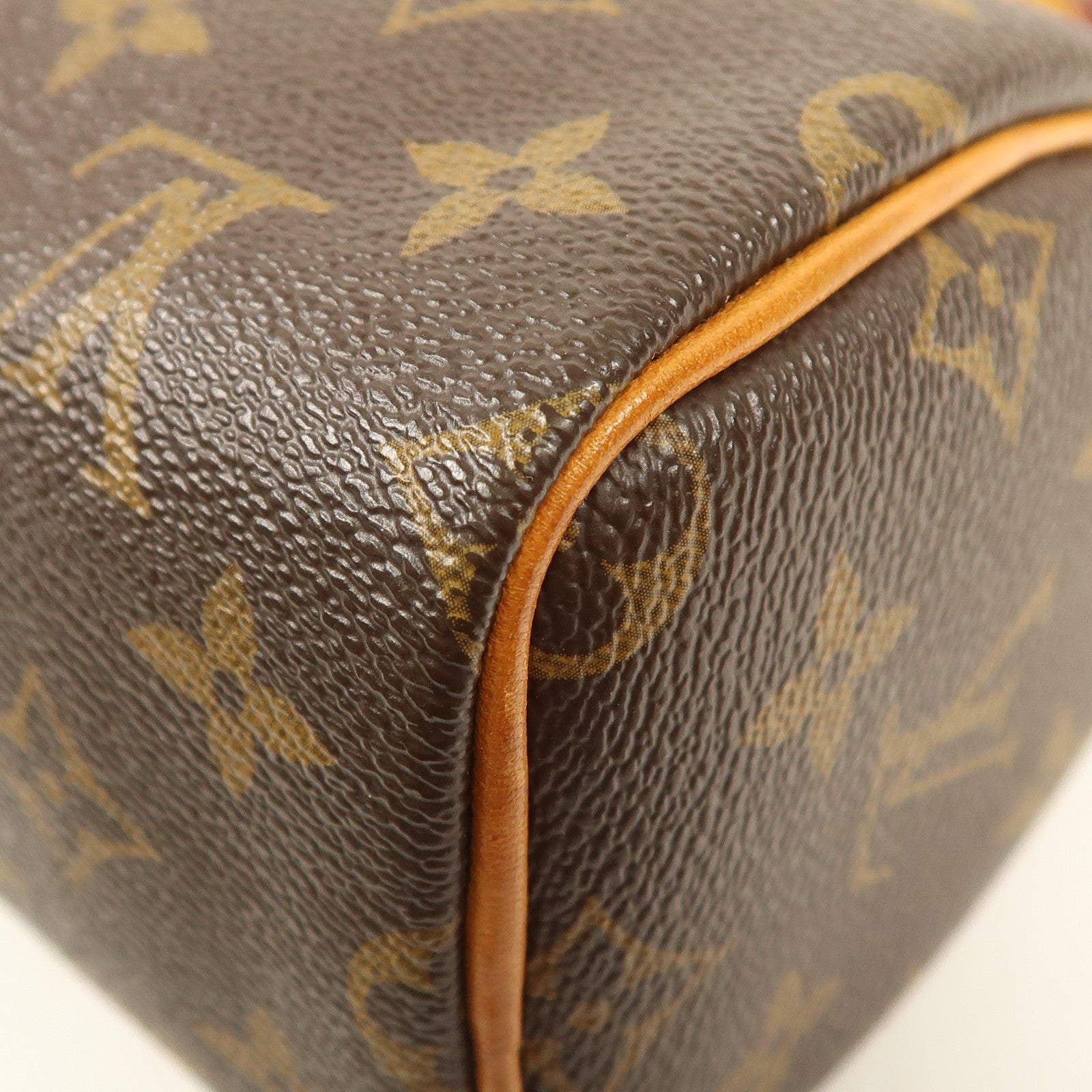 LOUIS VUITTON Monogram Nano Speedy金扣手挽肩背兩用袋