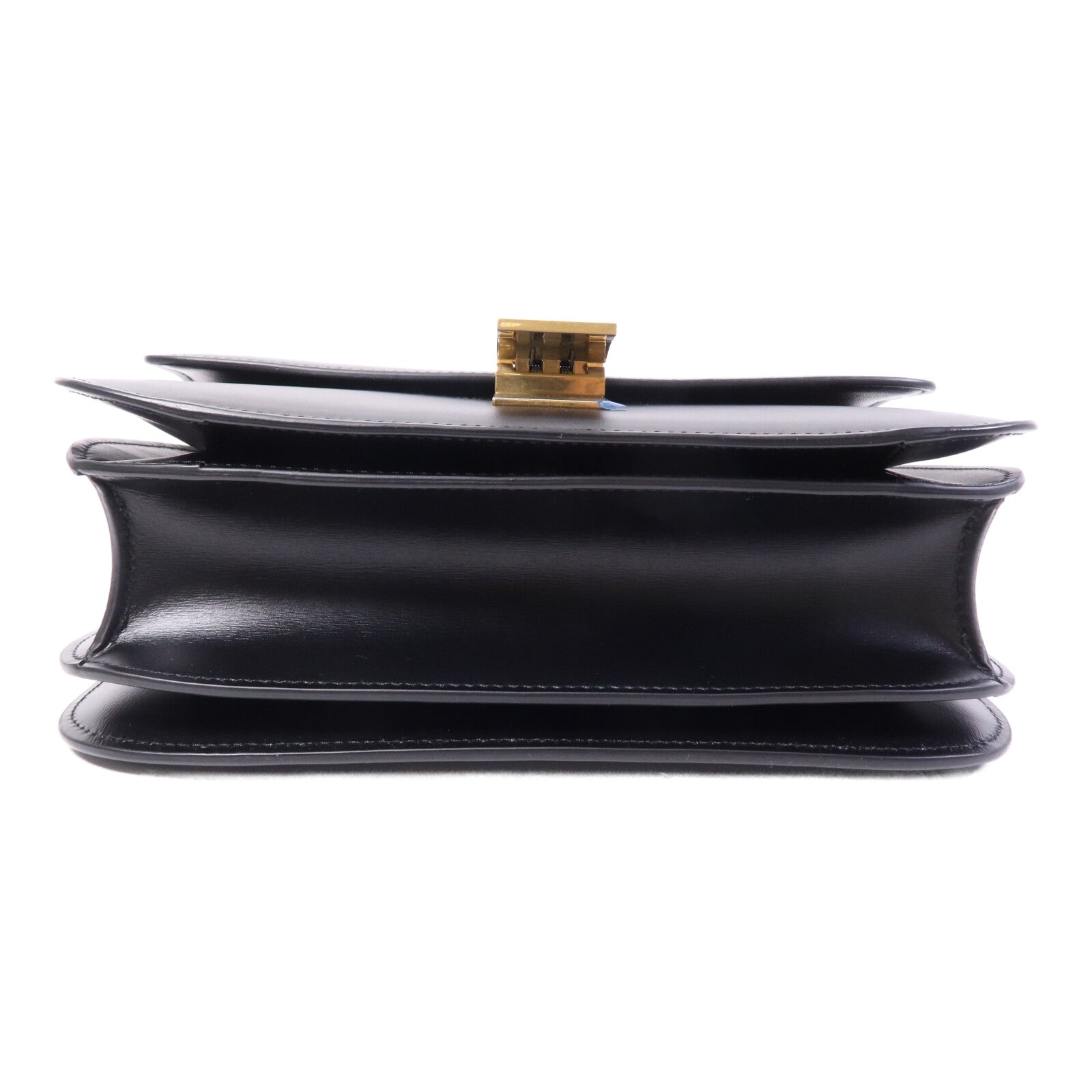 CELINE 牛皮皮革Classic Box金扣肩背袋