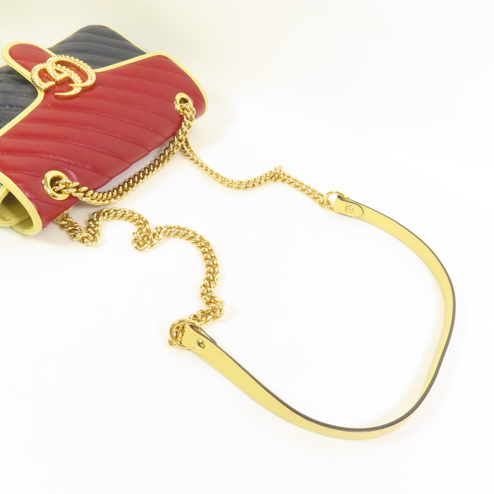 GUCCI 【激減優惠】GG Marmont Shoulder Bag鏈帶肩背袋