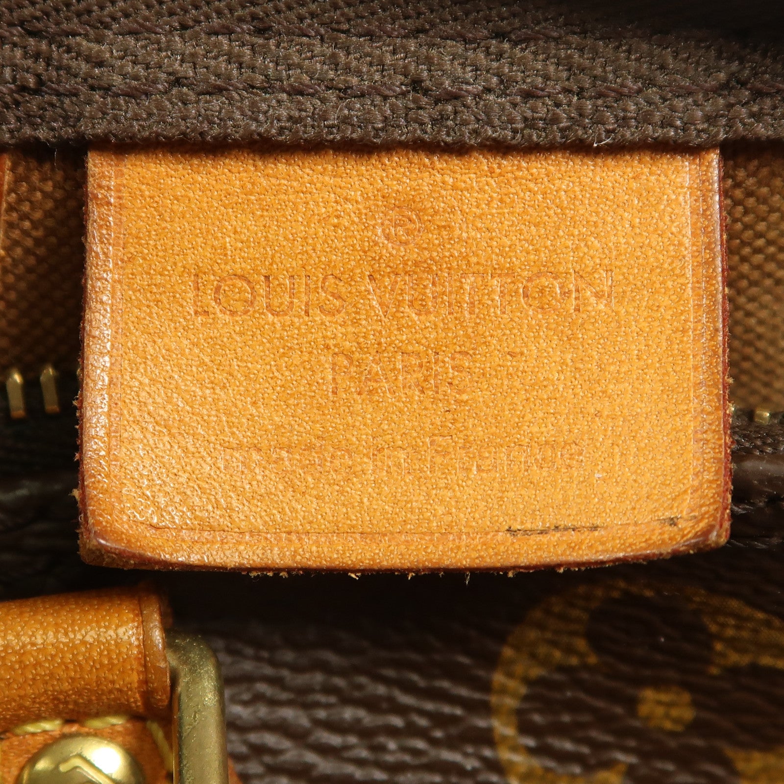 LOUIS VUITTON Monogram Nano Speedy金扣手挽肩背兩用袋