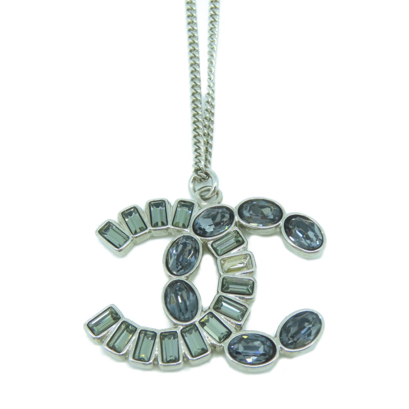 CHANEL 【激減優惠】金屬Necklace項鍊銀色