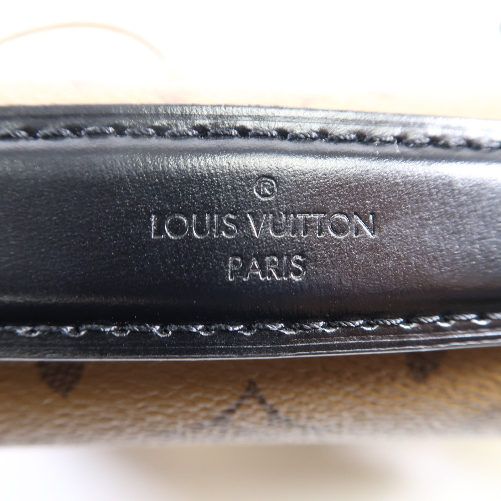 LOUIS VUITTON Monogram Reverse Pochette Metis金扣手挽肩背兩用袋