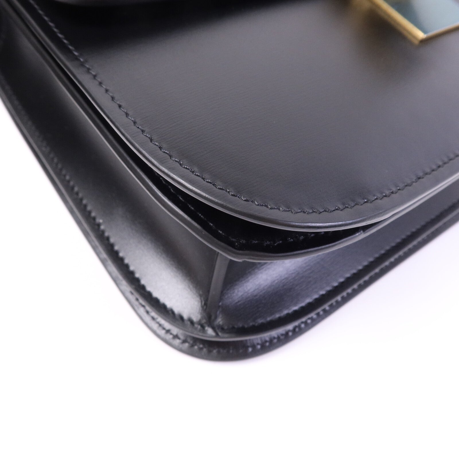 CELINE 牛皮皮革Classic Box金扣肩背袋