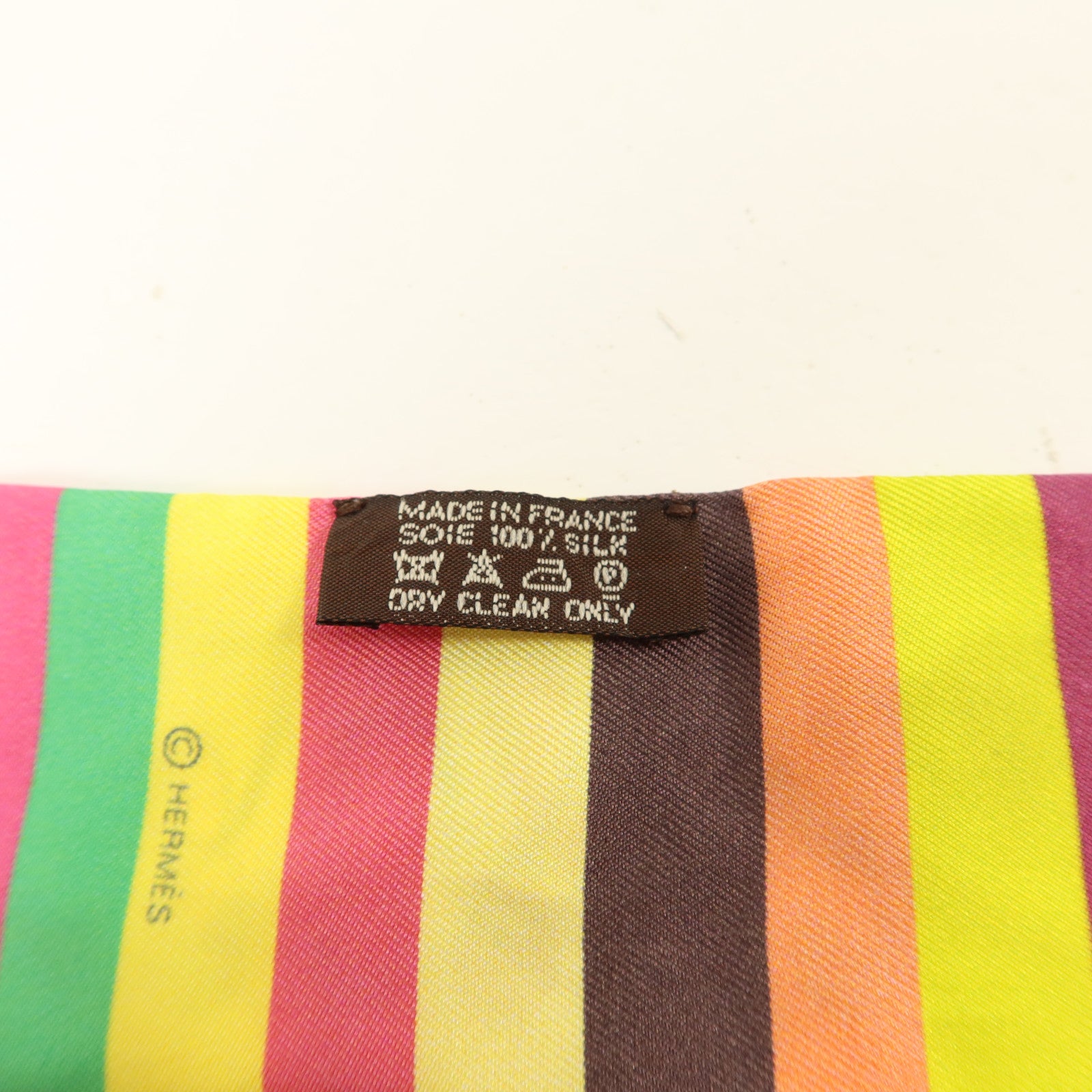 HERMES 絲質Twilly絲巾