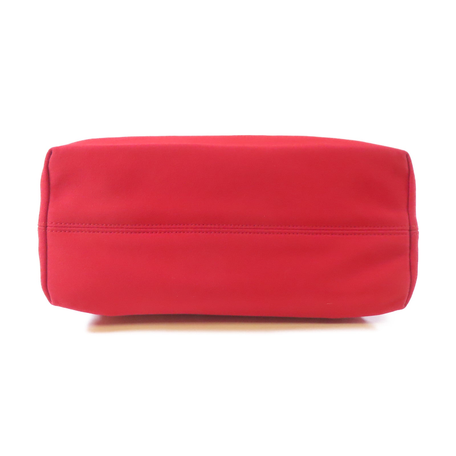Salvatore Ferragamo 帆布Shoulder Bag銀扣肩背袋紅色