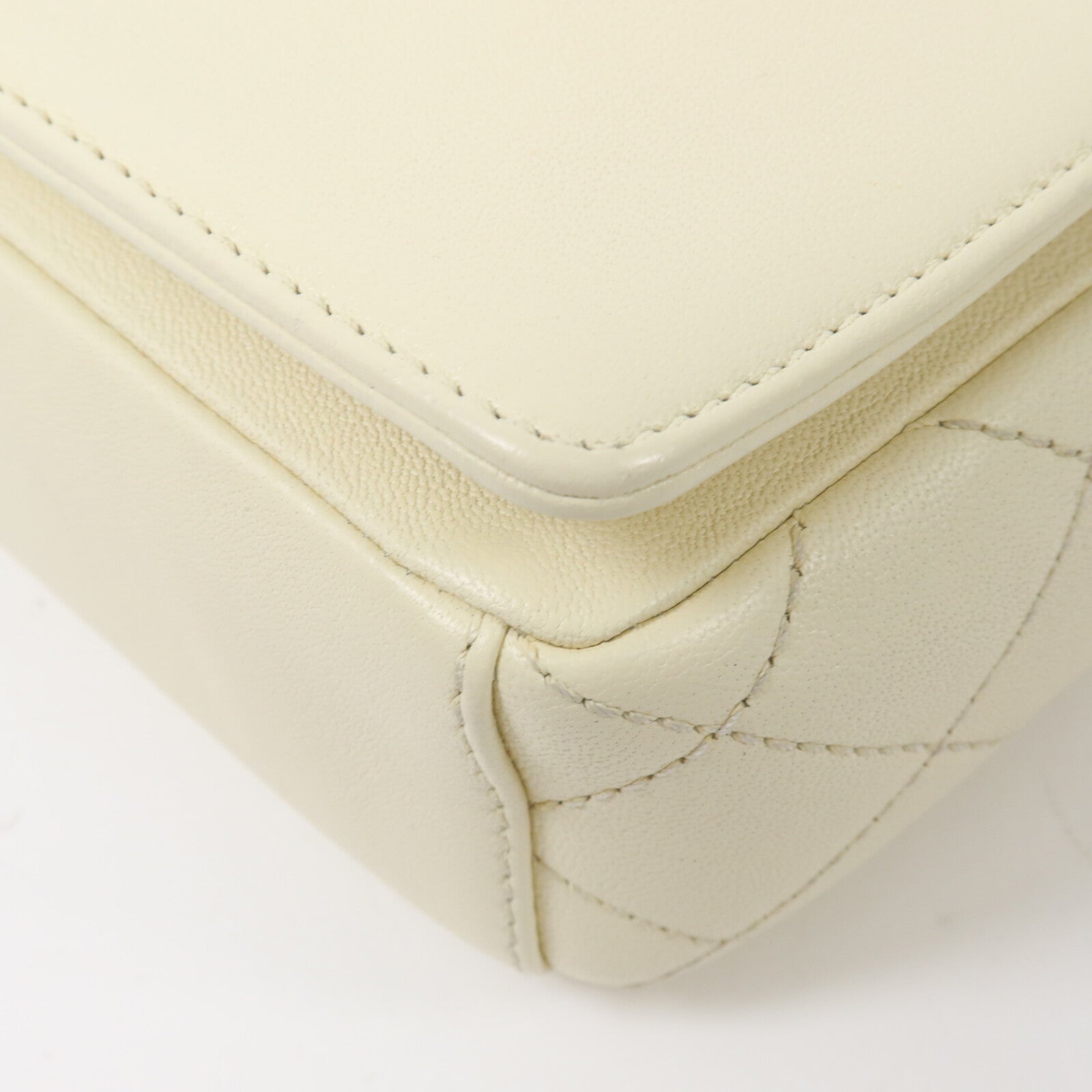 CHANEL 羊皮皮革Mademoiselle Vintage Flap Bag鏈帶肩背袋