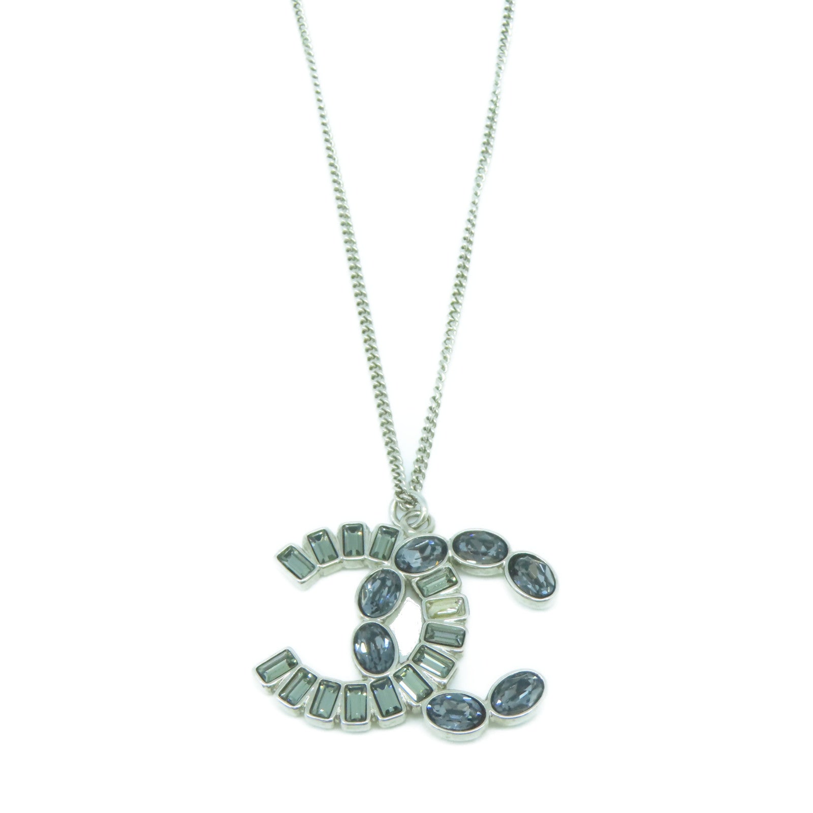 CHANEL 【激減優惠】金屬Necklace項鍊銀色