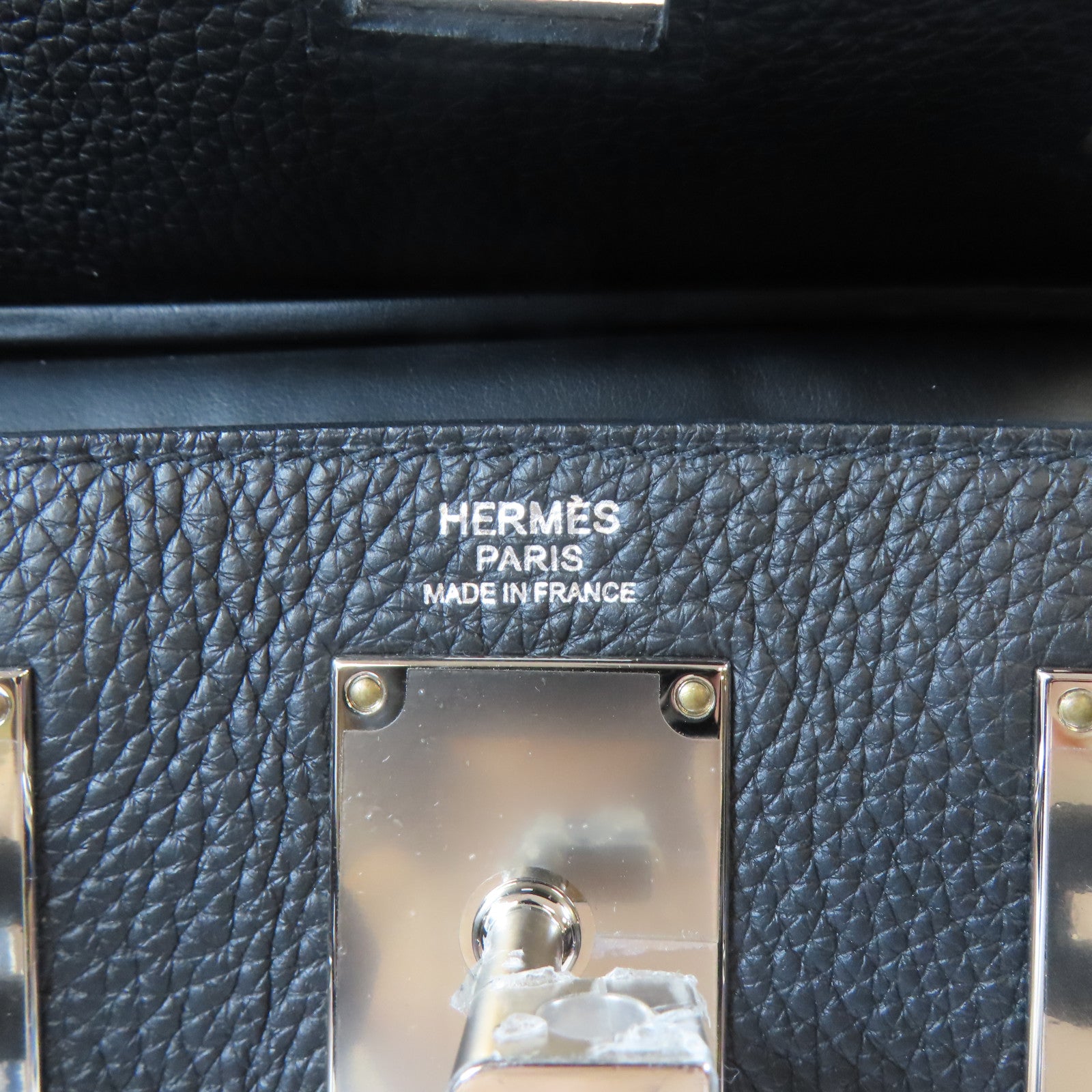 HERMES 【激減優惠】Togo皮革Hac A Dos PM銀扣背包Noir/經典黑色