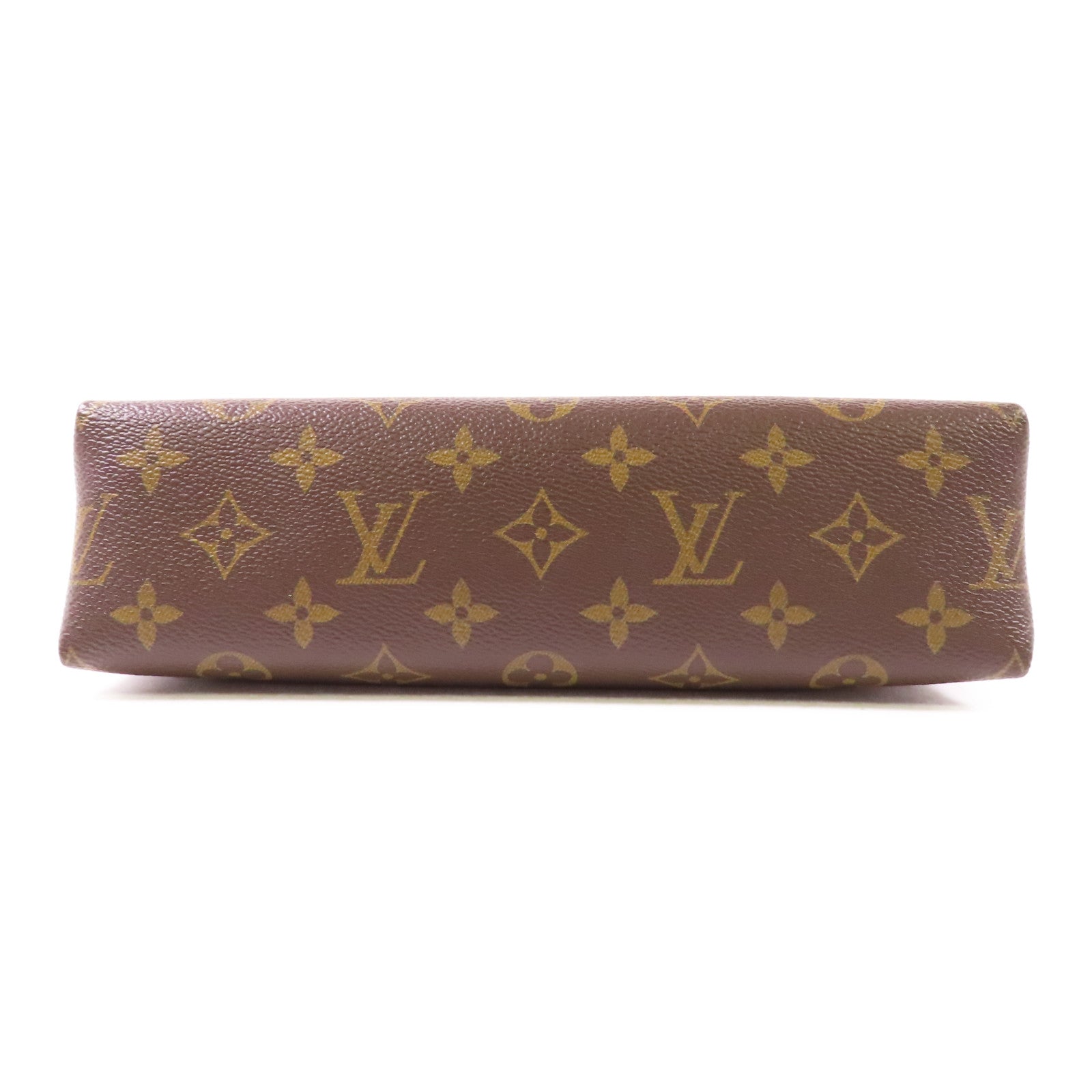 LOUIS VUITTON GHW Saint Placide Shoulder Bag M43713 Monogram Brown/Red