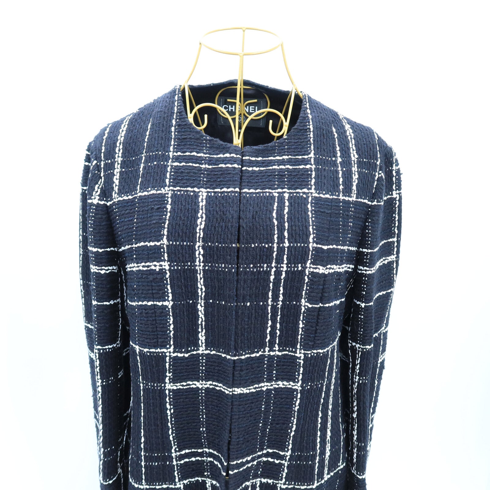 CHANEL Cotton/Polyamide Coat大衣