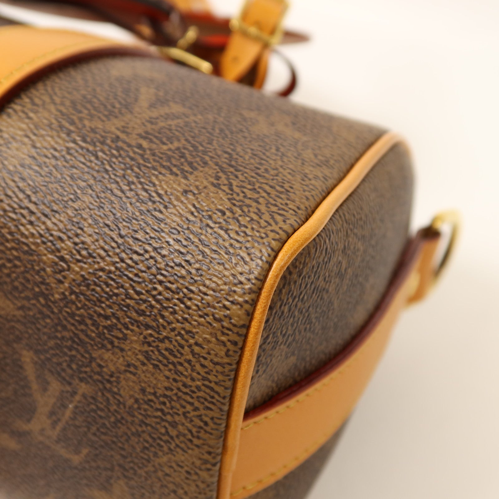 LOUIS VUITTON 【激減優惠】Monogram Dust Keepall Bandouliere 25金扣手挽肩背兩用袋