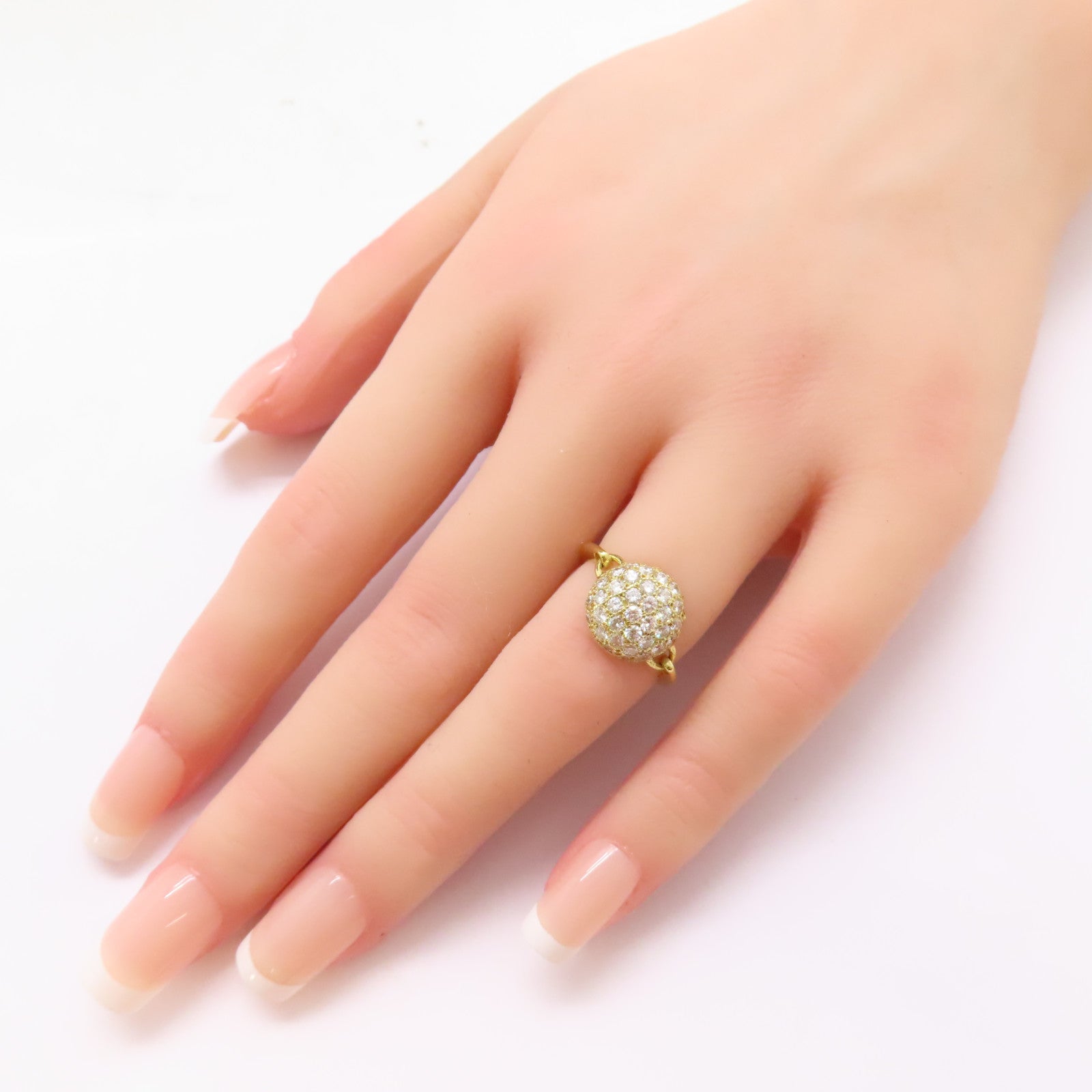 JEWELRY 【激減優惠】18K黃金Diamond Ring 0.84ct鑽石戒指US#5.25