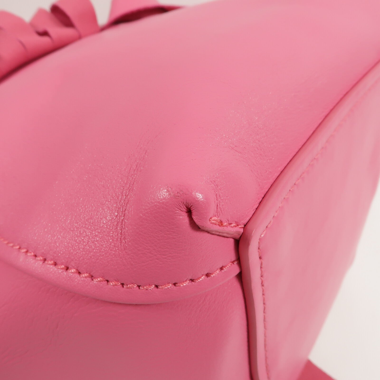 BALENCIAGA 牛皮皮革Fringe Laundey Cabas手挽肩背兩用袋