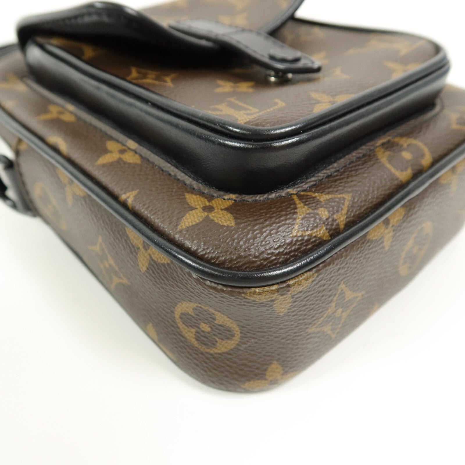 LOUIS VUITTON Monogram Macassar Christopher Wearable Wallet肩背袋