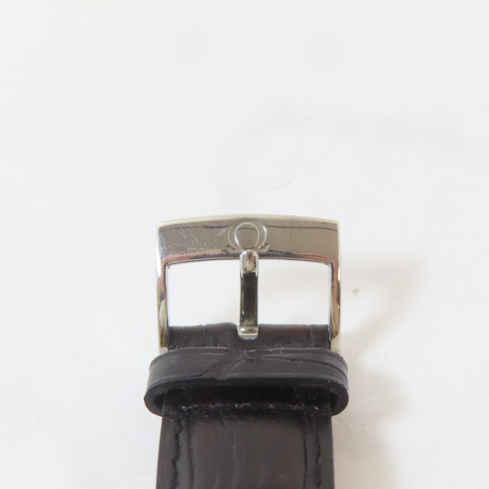 OMEGA Constellation不鏽鋼手錶石英機芯白色#18.25cm