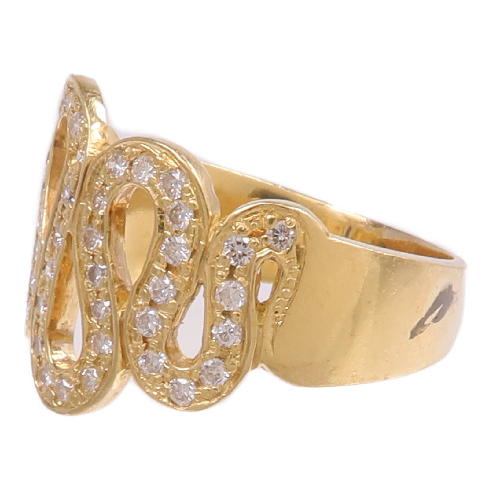 JEWELRY 18K黃金Diamond Ring鑽石戒指US#8