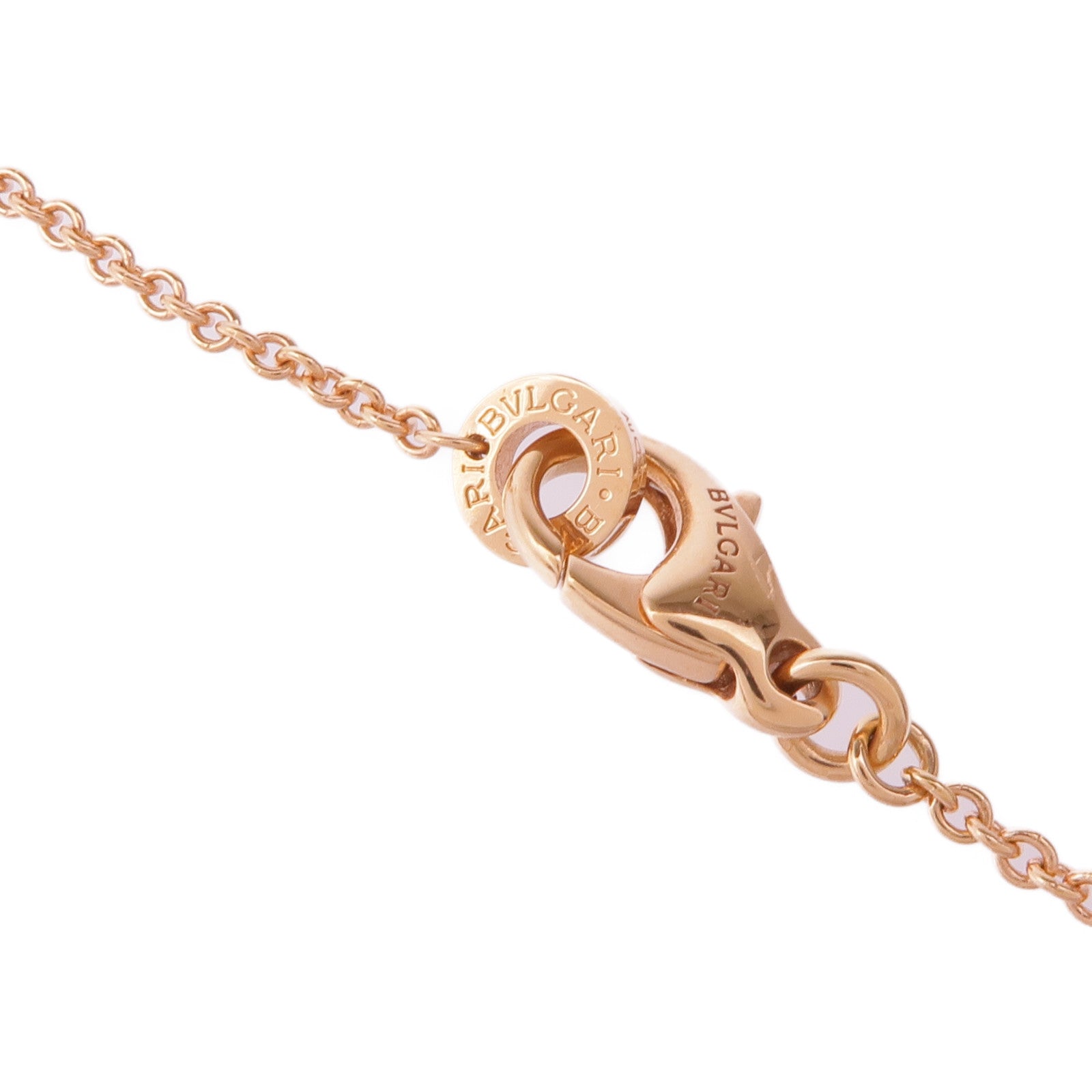 BVLGARI 18K玫瑰金B-Zero Necklace項鍊
