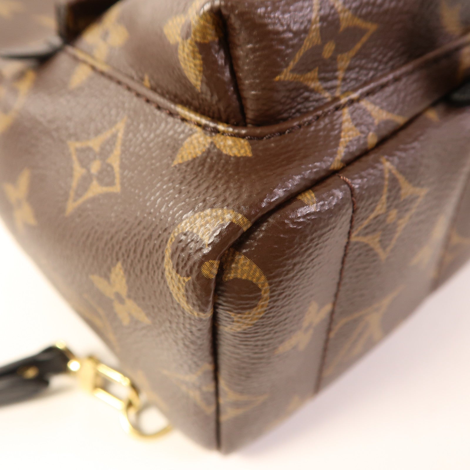 LOUIS VUITTON 【激減優惠】Monogram Palm Springs Mini金扣背包