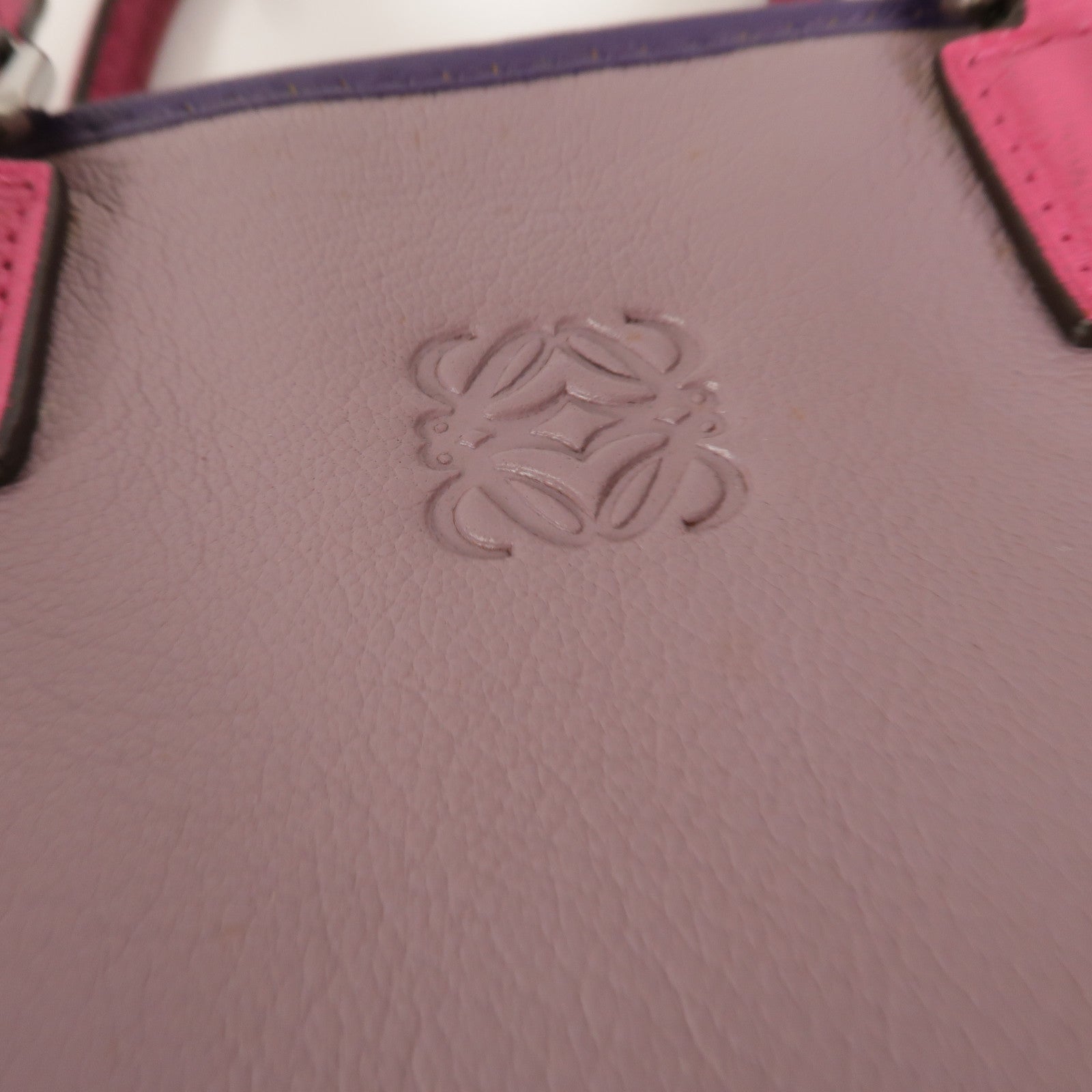 LOEWE 山羊皮皮革Amazona 28手挽袋