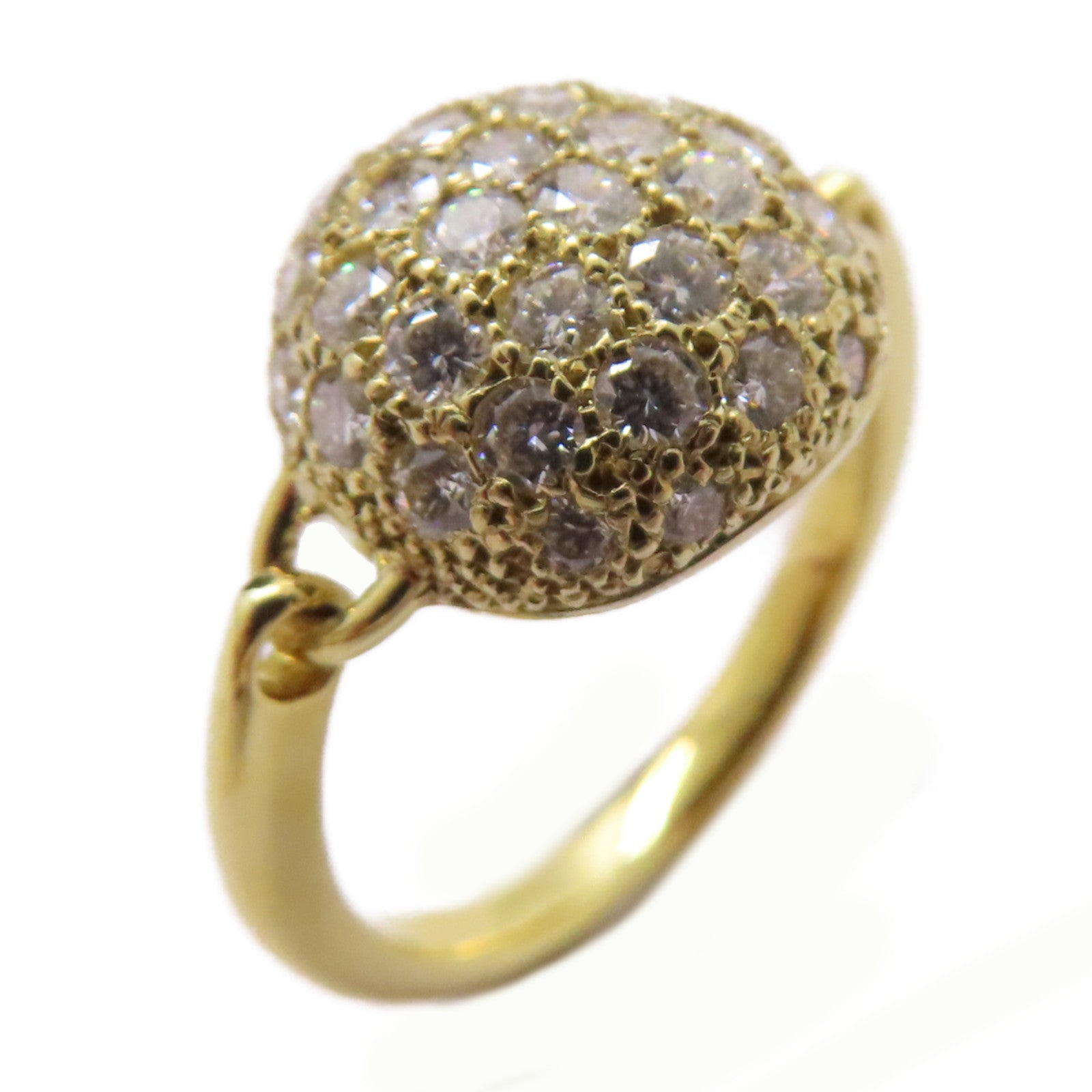 JEWELRY 【激減優惠】18K黃金Diamond Ring 0.84ct鑽石戒指US#5.25