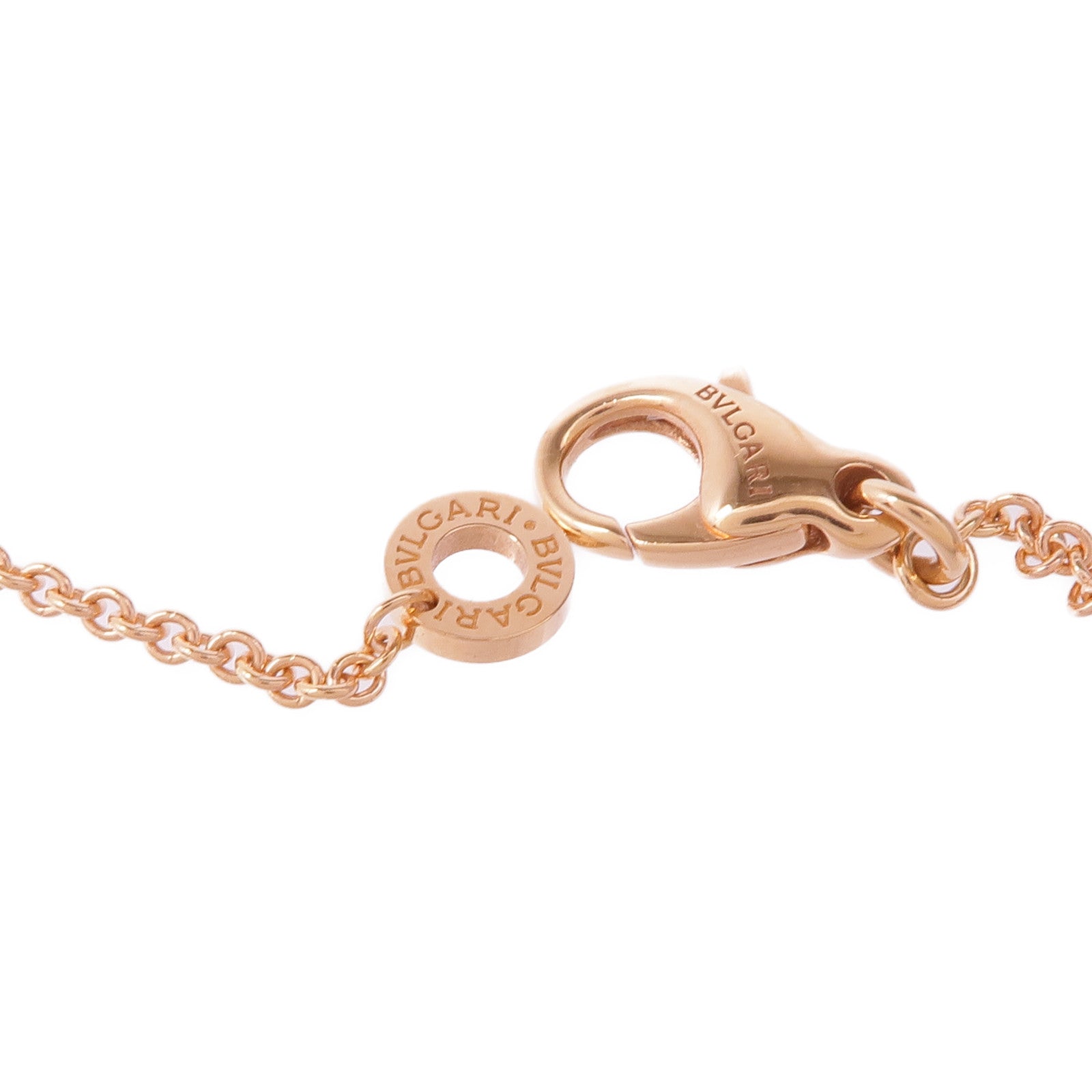 BVLGARI 18K玫瑰金B-Zero Necklace項鍊