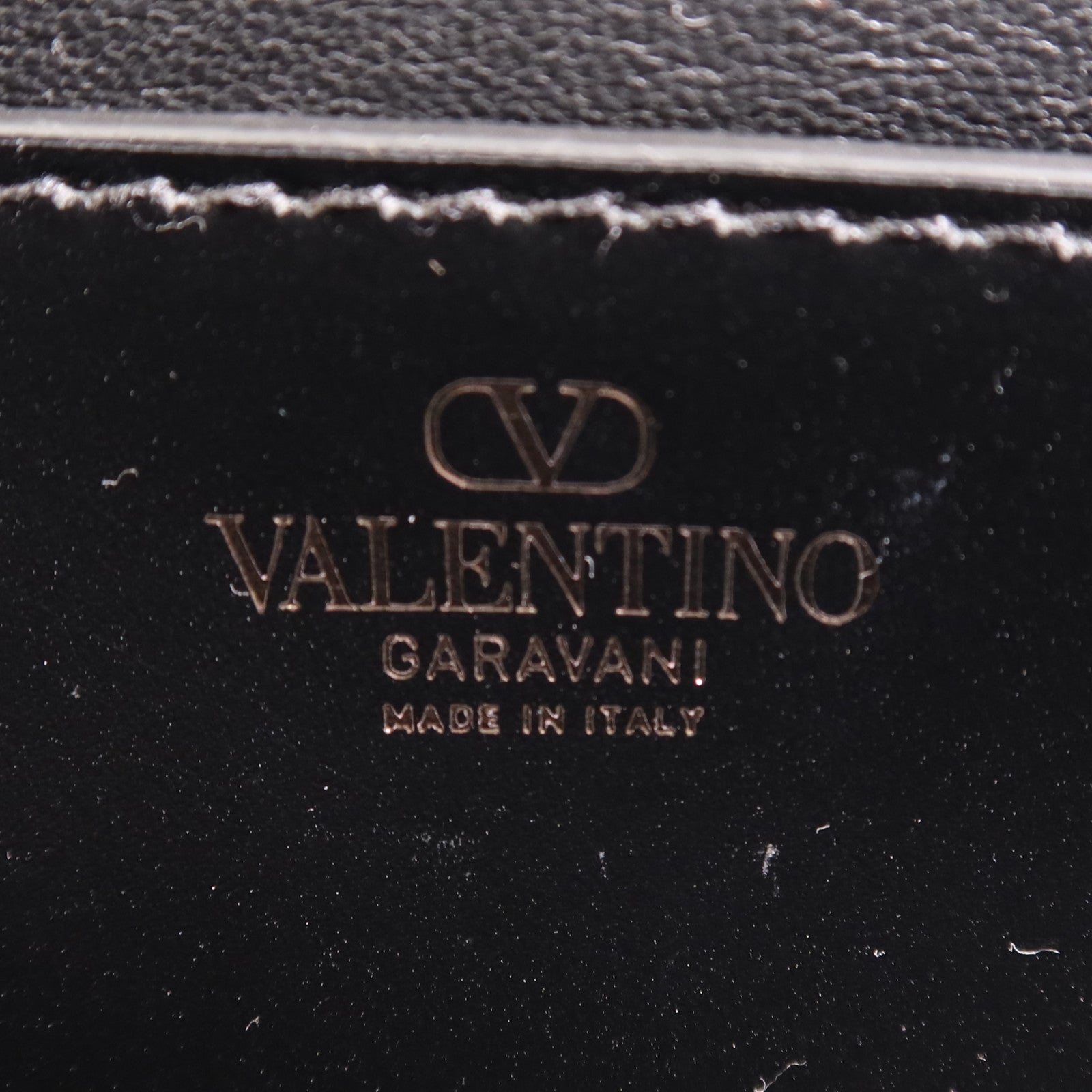 Valentino 牛皮皮革Shoulder Bag銀扣肩背袋