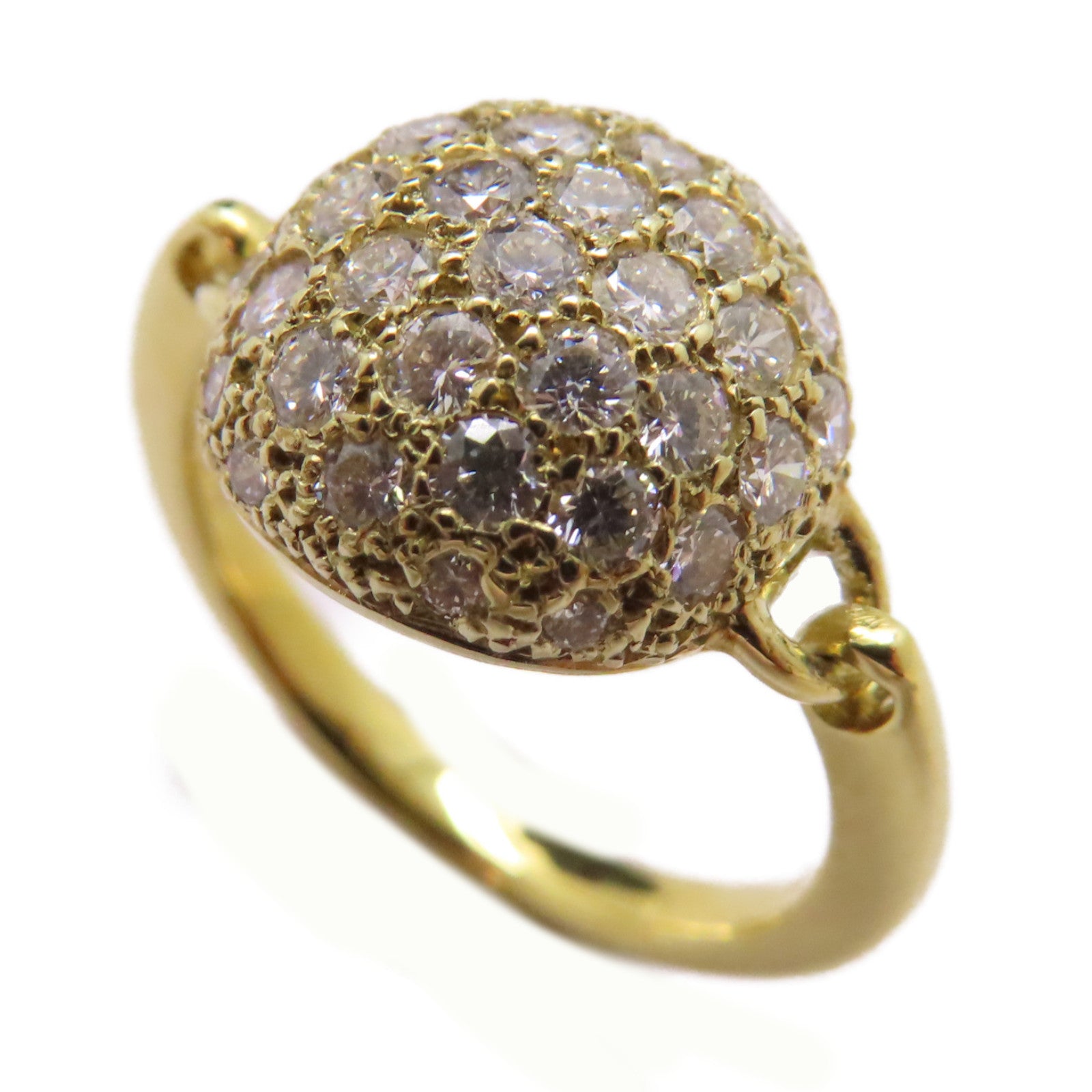 JEWELRY 【激減優惠】18K黃金Diamond Ring 0.84ct鑽石戒指US#5.25