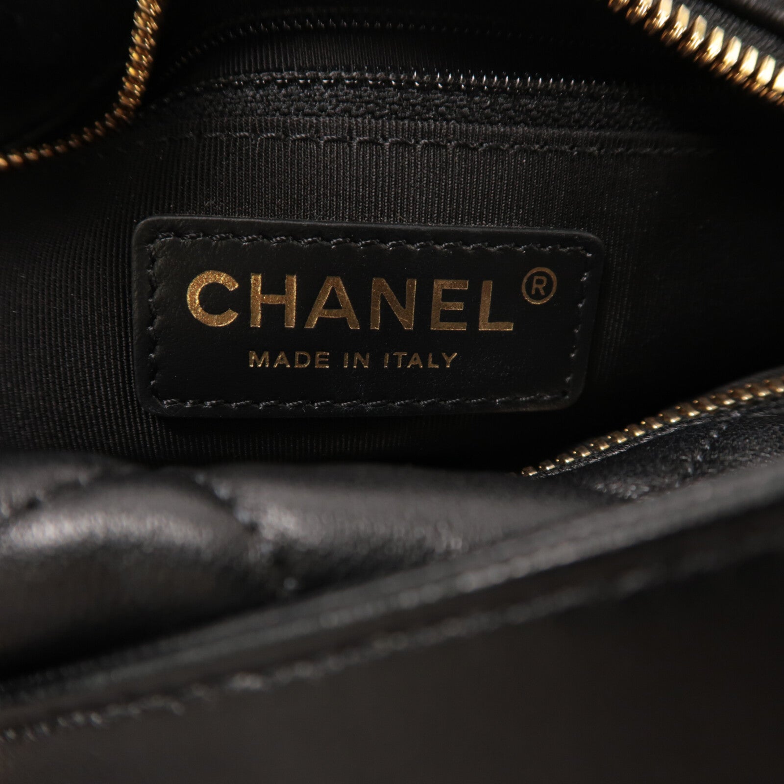 CHANEL 羊皮皮革Small Hobo鏈帶肩背袋