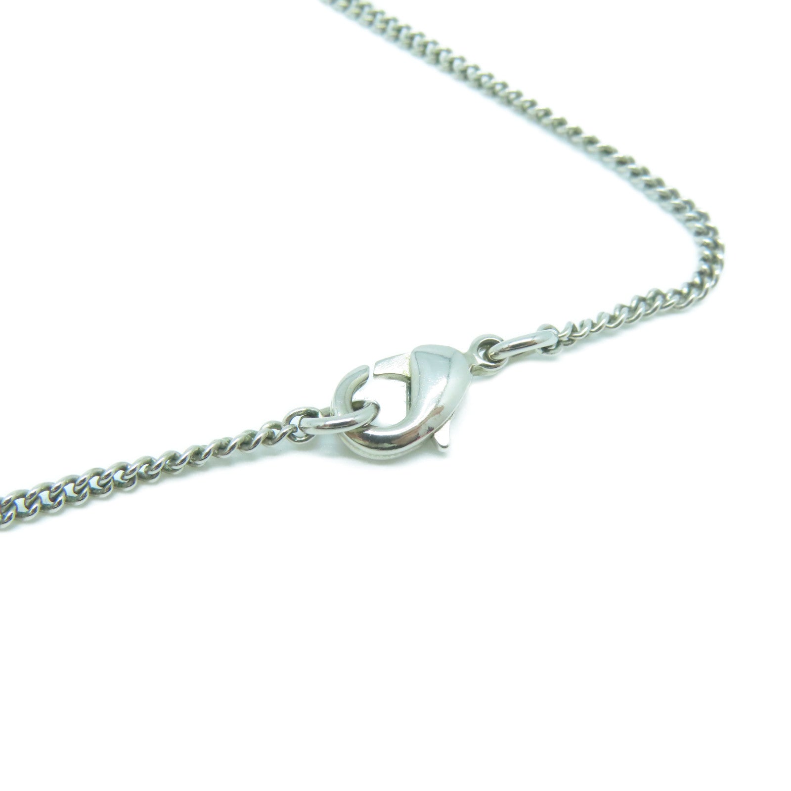 CHANEL 【激減優惠】金屬Necklace項鍊銀色