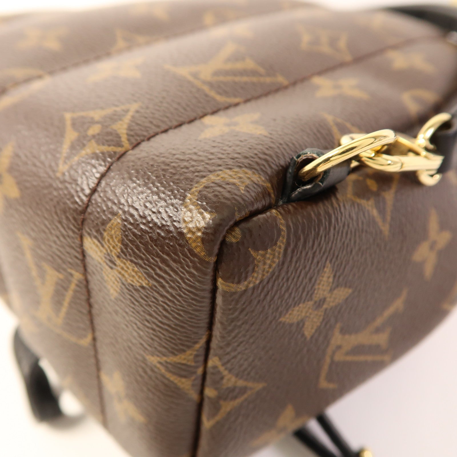 LOUIS VUITTON 【激減優惠】Monogram Palm Springs Mini金扣背包