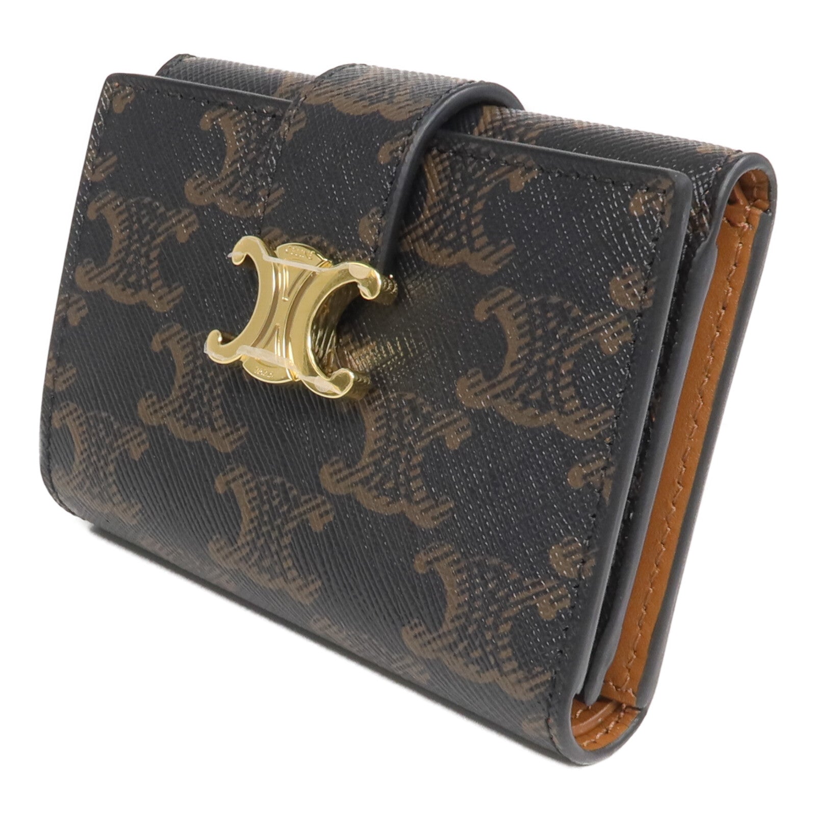 CELINE 塗層帆布Fine Strap Wallet Nino錢包