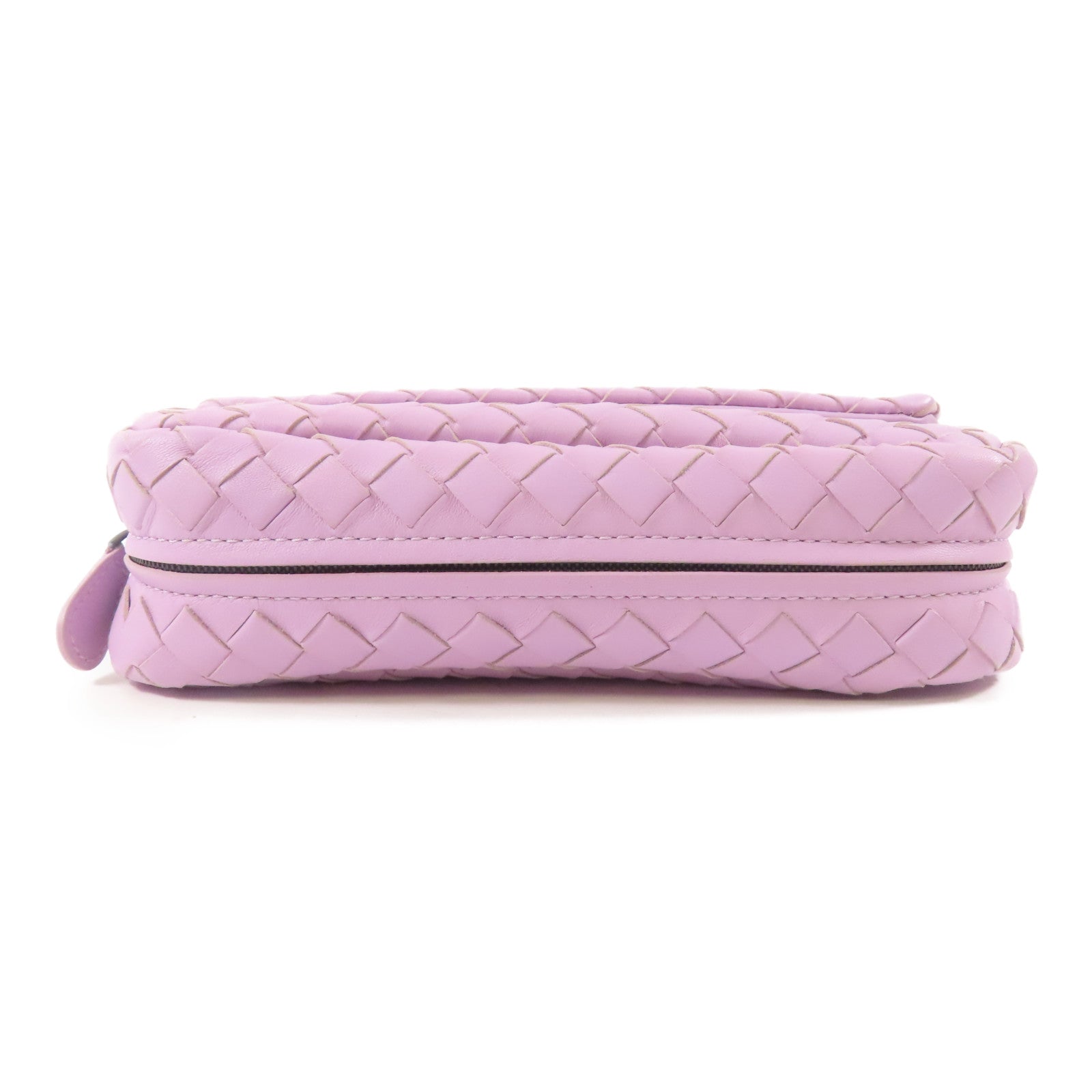 BOTTEGA VENETA 牛皮皮革Chain Shoulder鏈帶肩背袋紫色