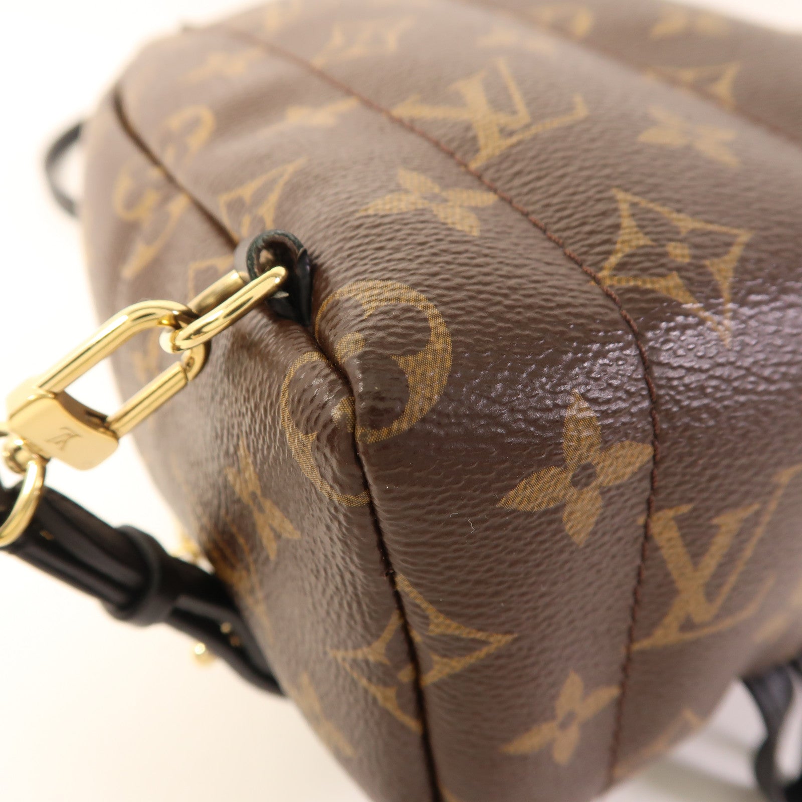 LOUIS VUITTON 【激減優惠】Monogram Palm Springs Mini金扣背包