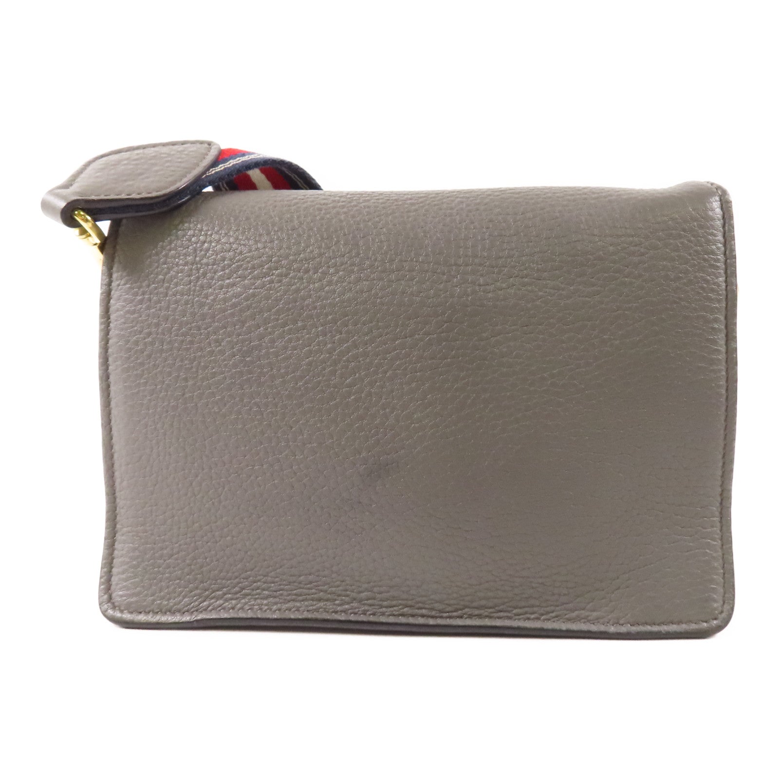 PRADA 牛皮皮革Shoulder Bag金扣肩背袋