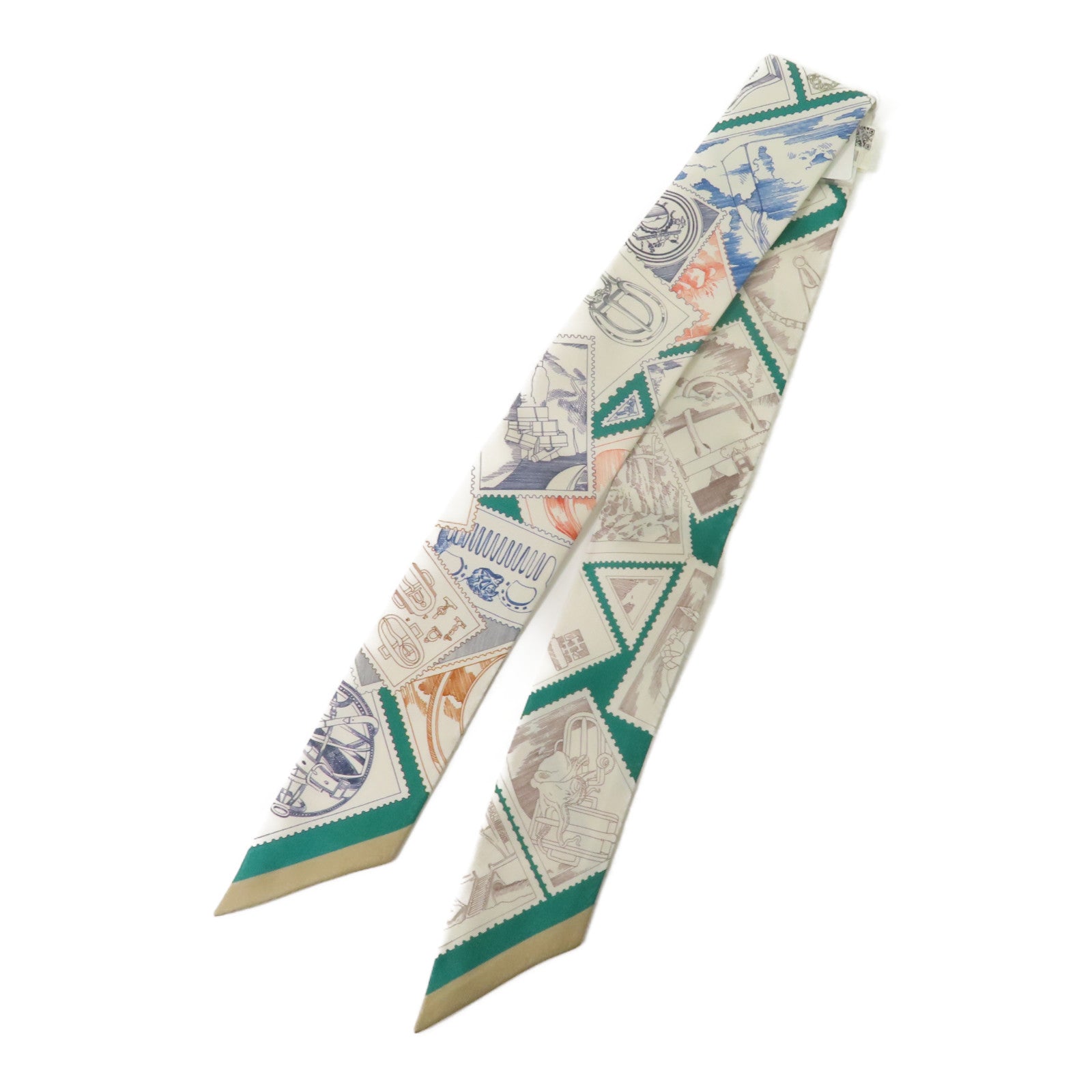 HERMES 絲質Twilly絲巾