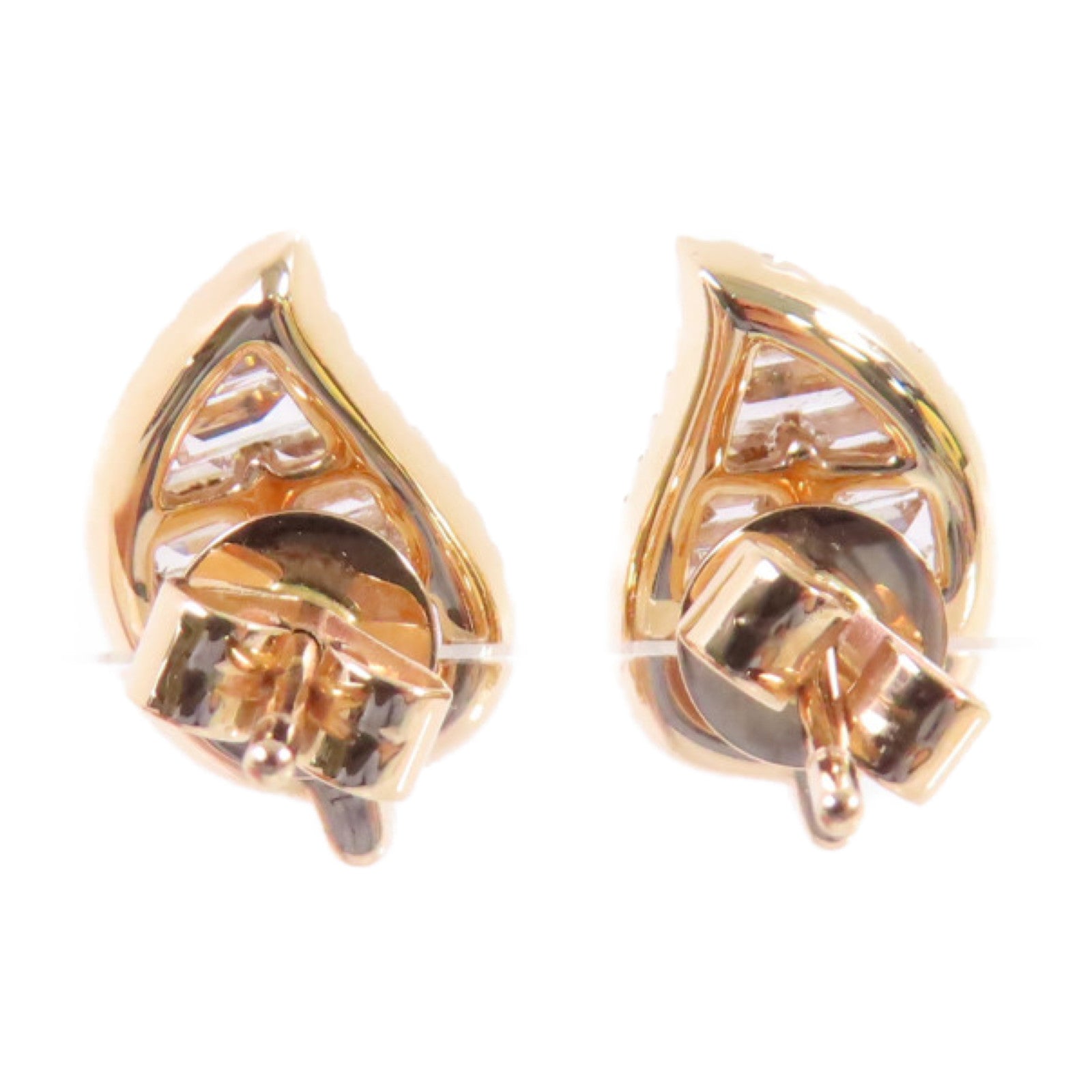 JEWELRY【激減優惠】 18K玫瑰金/鑽石Diamond Earrings金扣耳環
