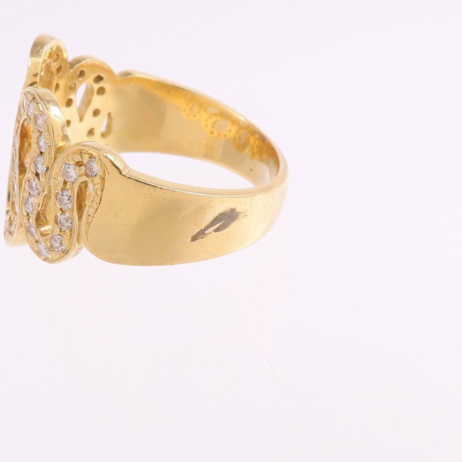 JEWELRY 18K黃金Diamond Ring鑽石戒指US#8