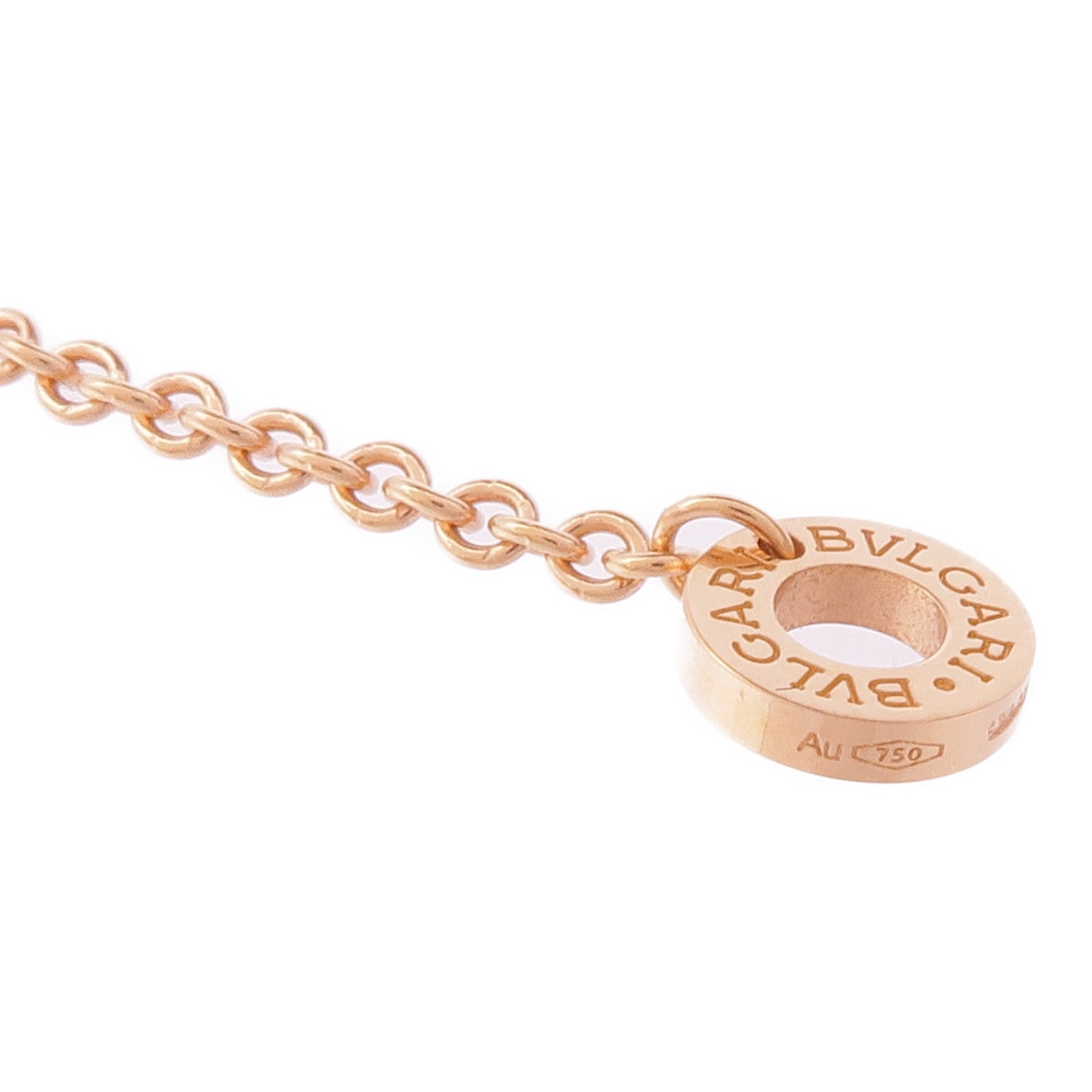 BVLGARI 18K玫瑰金B-Zero Necklace項鍊