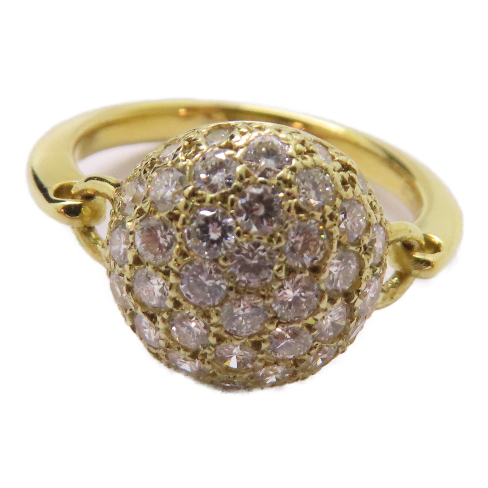 JEWELRY 【激減優惠】18K黃金Diamond Ring 0.84ct鑽石戒指US#5.25