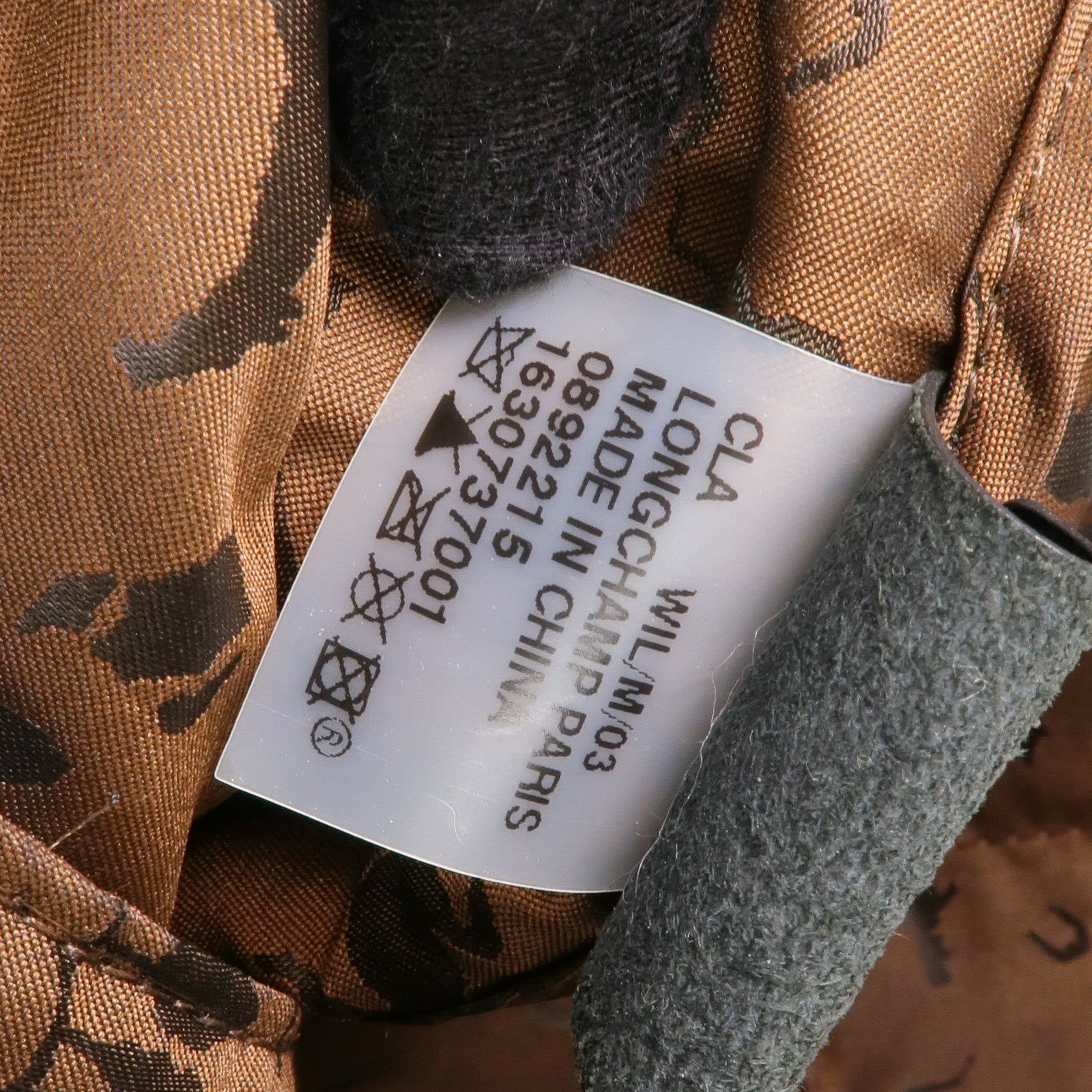 Longchamp 牛皮皮革2 Way Shoulder銀扣手挽肩背兩用袋