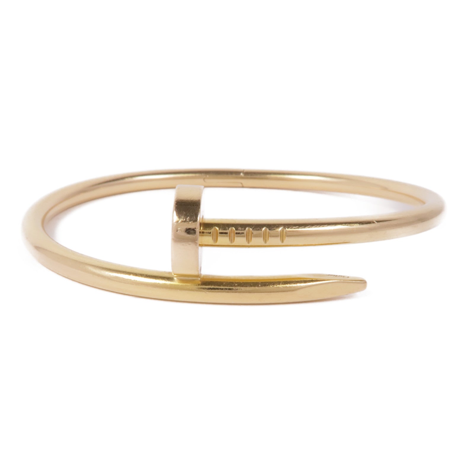 CARTIER 【激減優惠】18K黃金Juste un Clou Bracelet手鐲Cartier#16