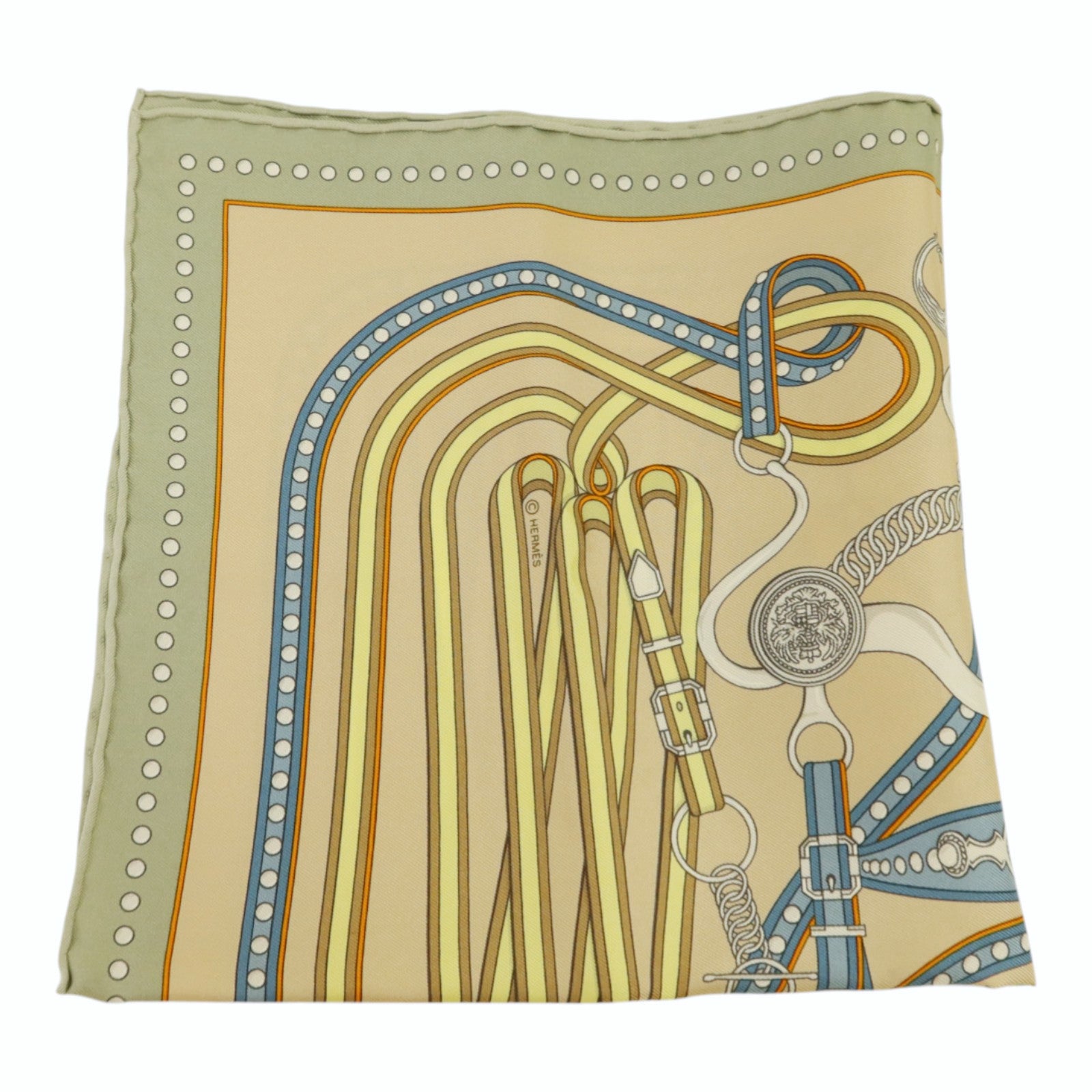 HERMES 絲質Scarf 40x40絲巾
