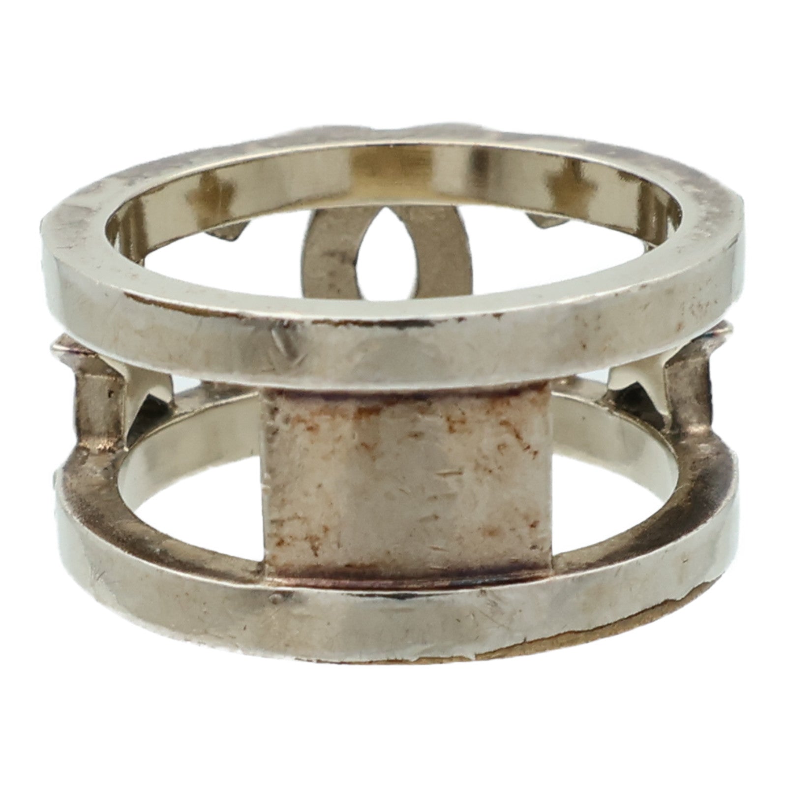 CHANEL 【激減優惠】金屬Ring戒指US#6